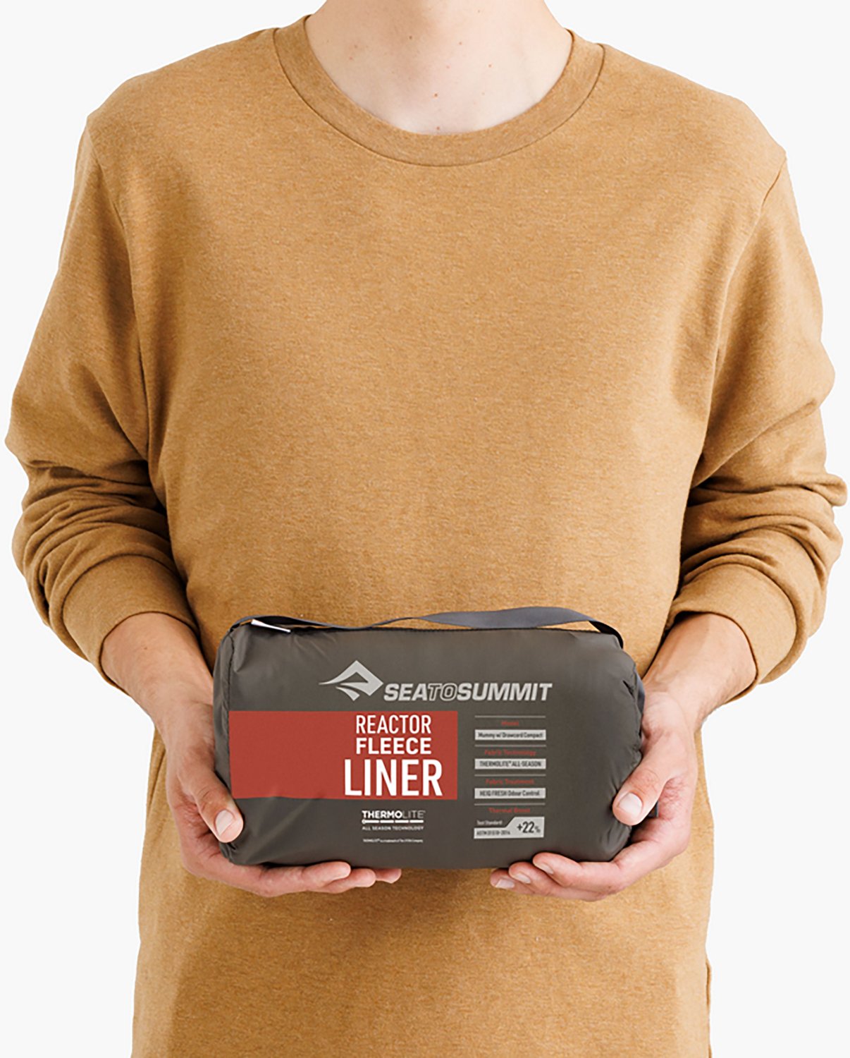  Sea to Summit Reactor Fleece Compact Mummy Sleeping Bag Liner - view number 6