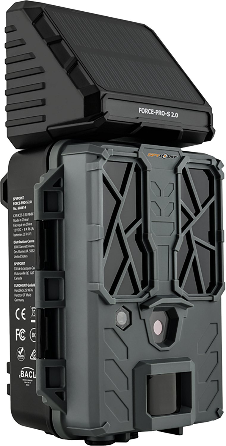 SpyPoint Force-Pro 2.0 Solar Non-Cellular Trail Camera - view number 3
