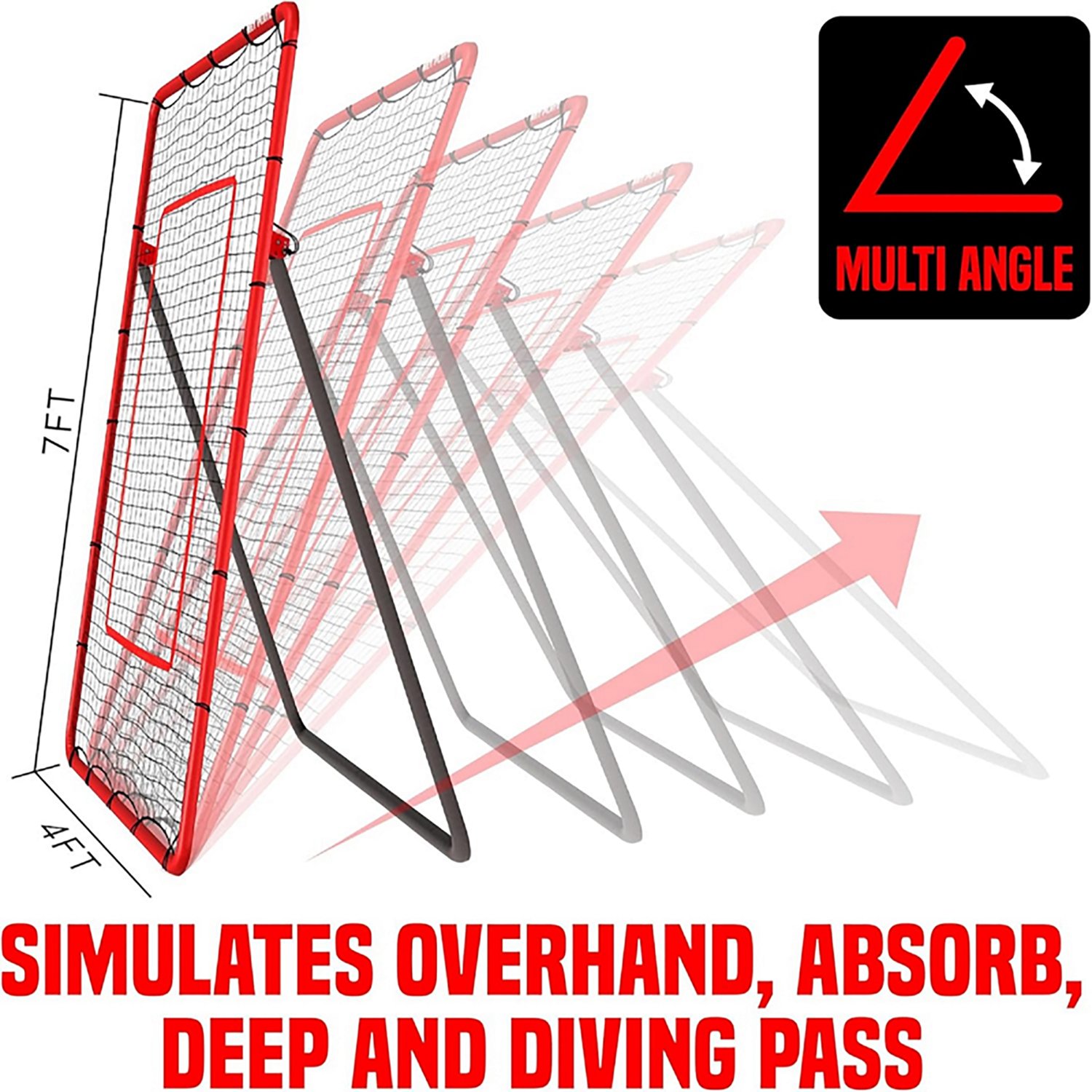 Net Playz 4x7 Foot Volleyball Rebounder - view number 3