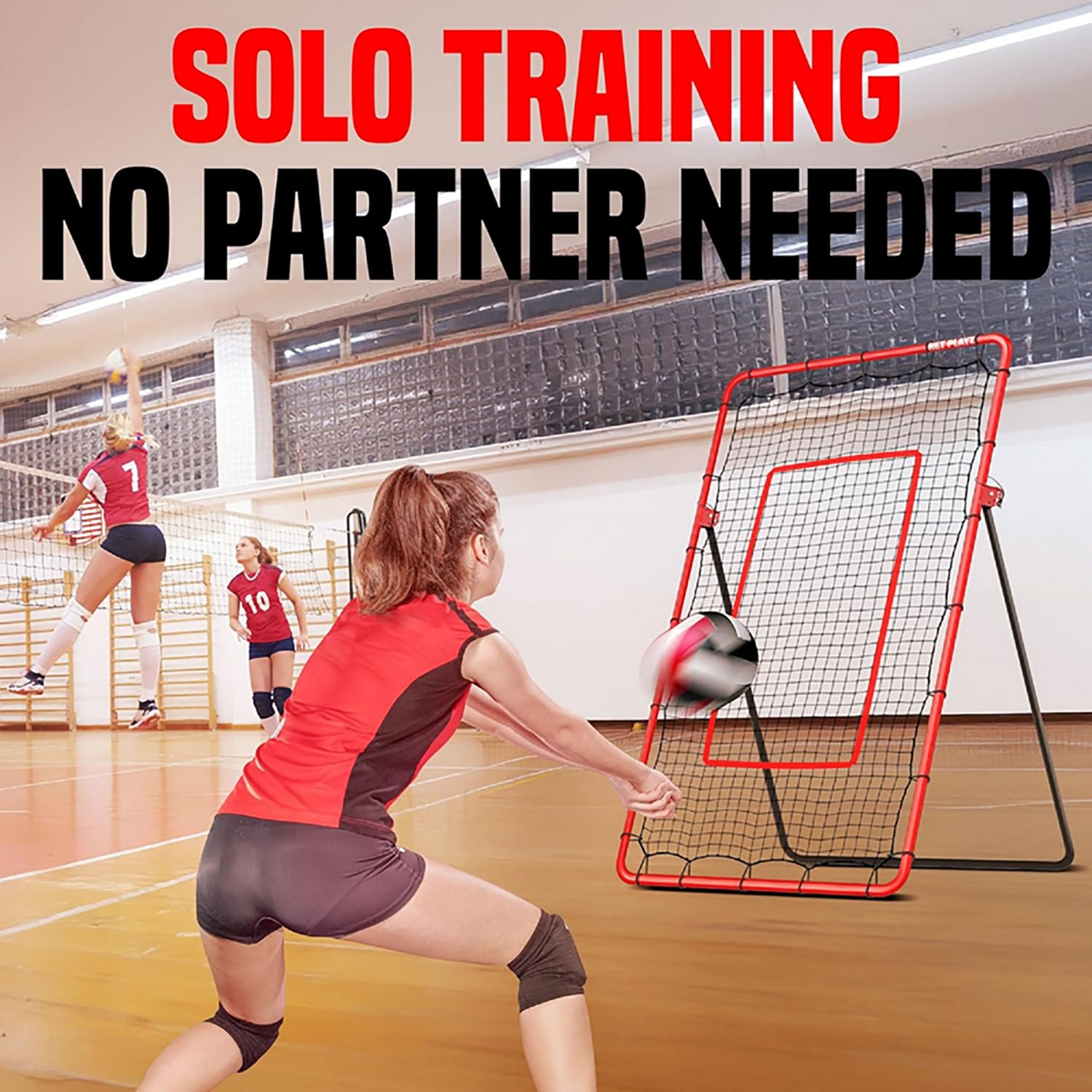 Net Playz 4x7 Foot Volleyball Rebounder - view number 5