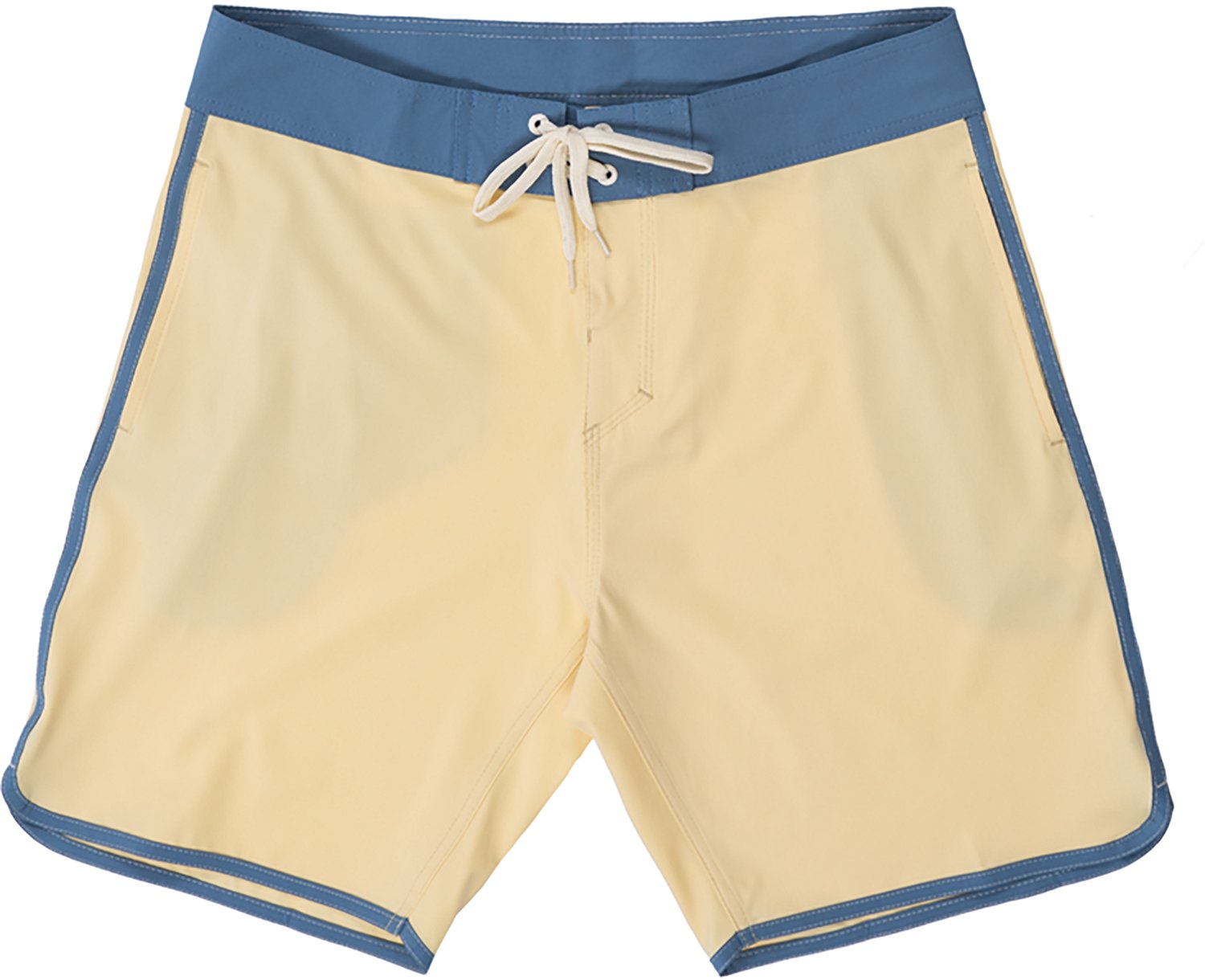 Burnside Men's Solid Stretch Boardshort With Contrast Waistband