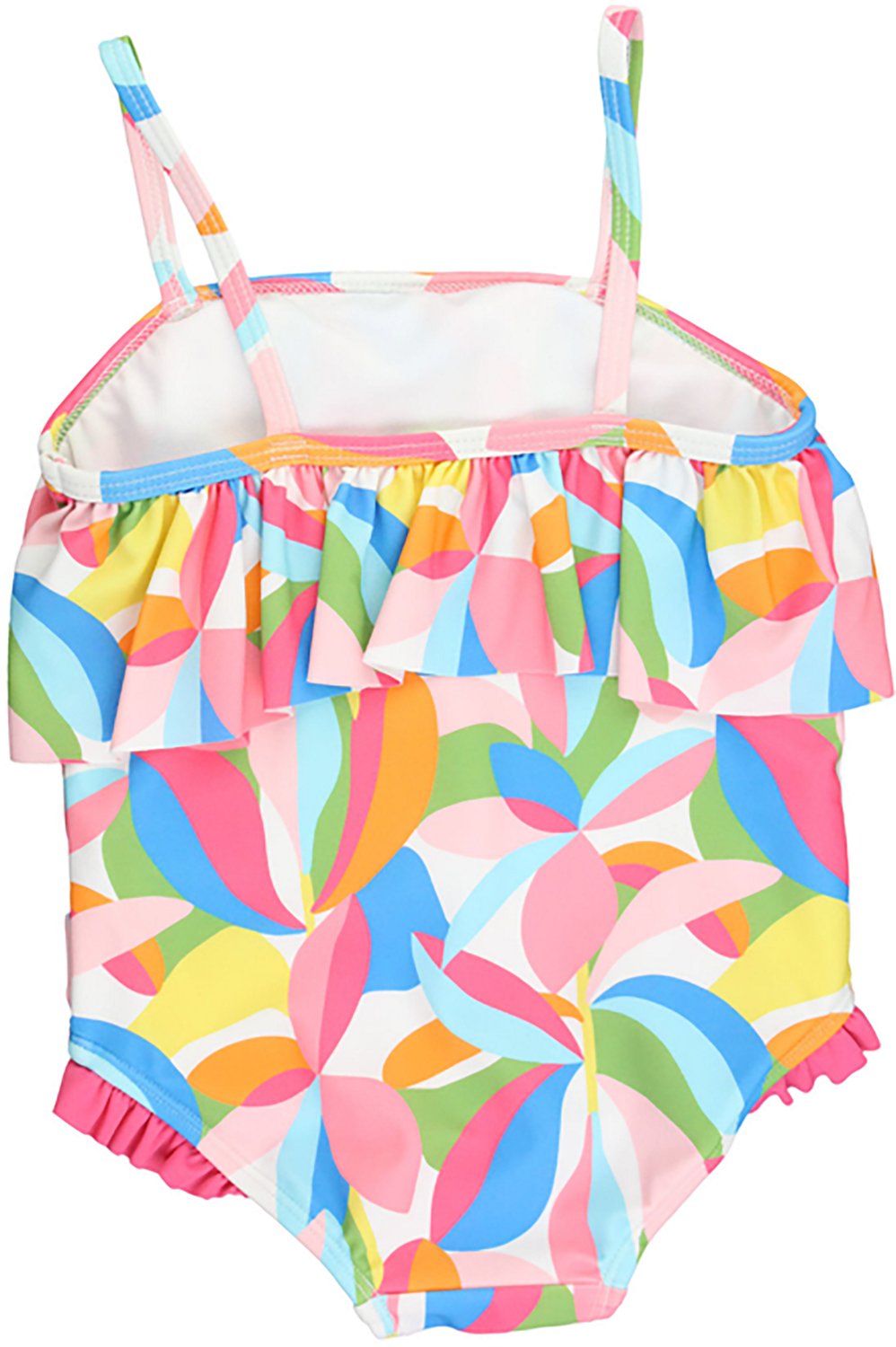 RuffleButts Girls' Tropical Ruffle One-Piece Swimsuit - view number 3