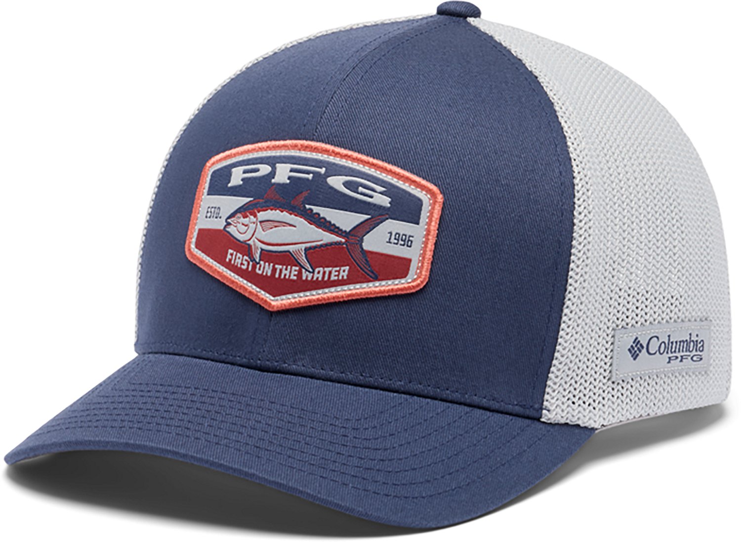 Columbia Sportswear Men's PFG Patch Mesh Trout Ball Cap - view number 3