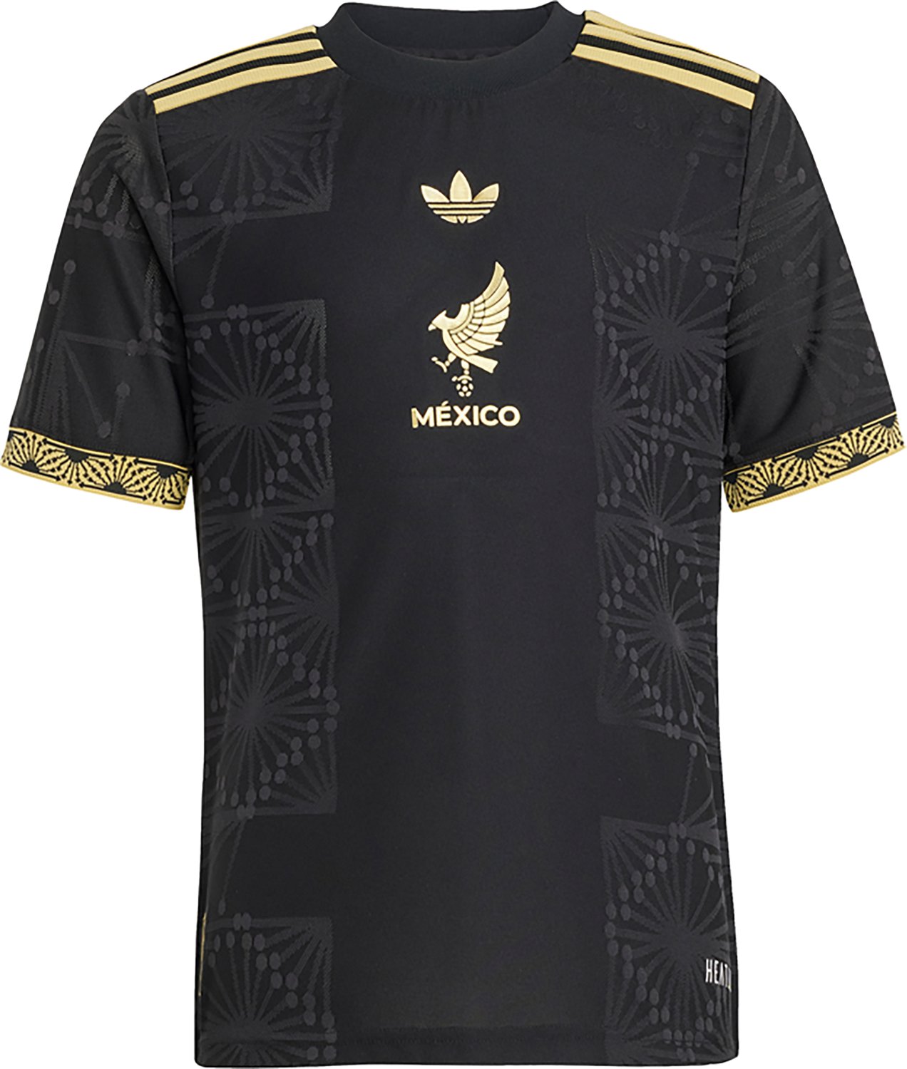 adidas Youth FMF Mexico Gold Kit Authentic Jersey                                                                                - view number 6