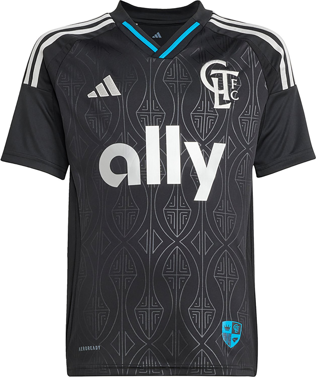 adidas Youth Charlotte FC '25/'26 Replica Away Jersey - view number 8