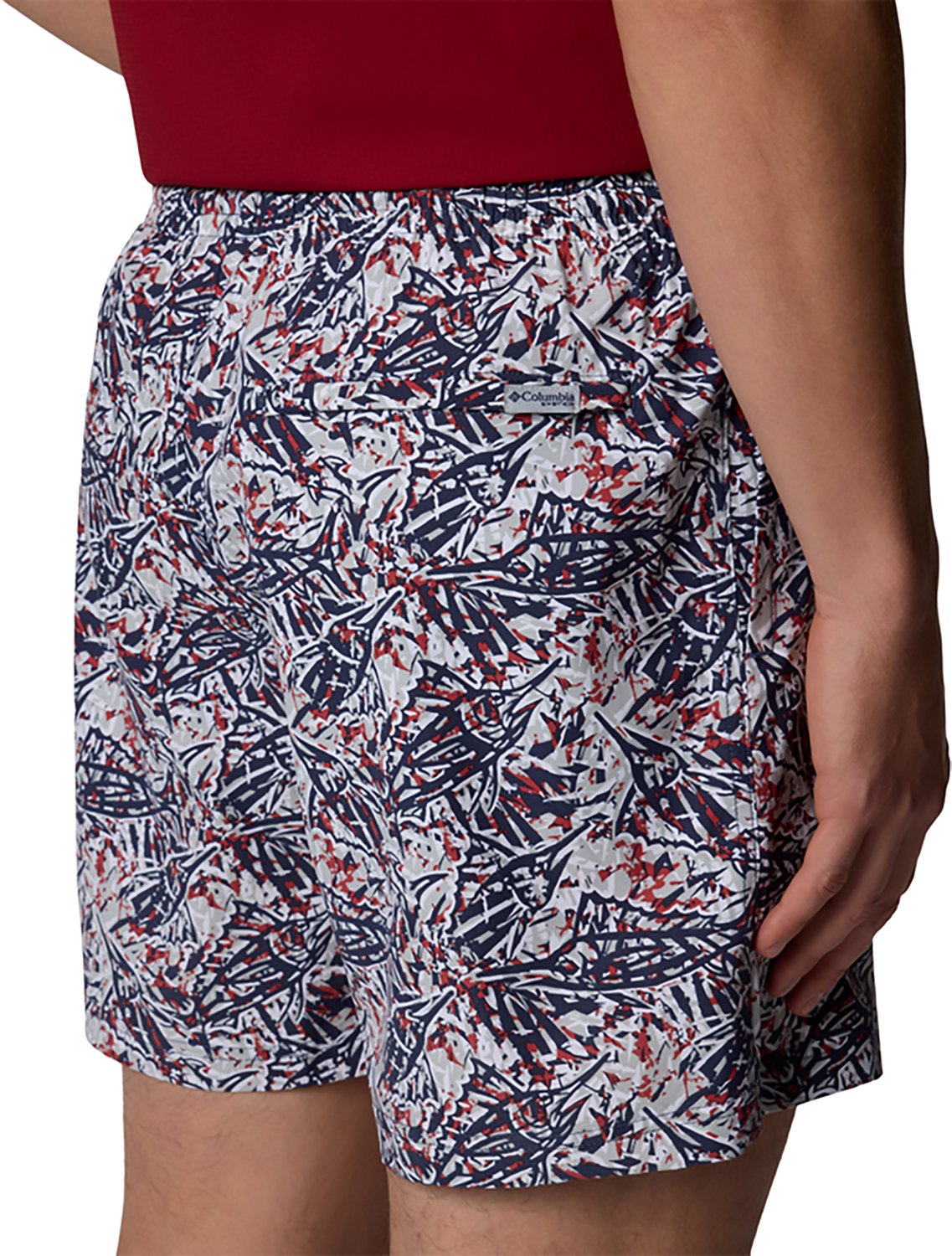 Columbia Sportswear Men's PFG Rambler Printed Water Shorts 6 in - view number 4