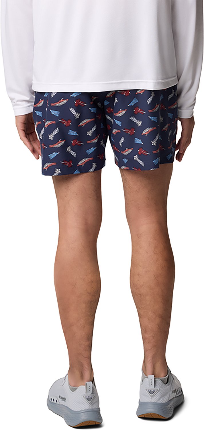 Columbia Sportswear Men's PFG Rambler Printed Water Shorts 6 in - view number 2