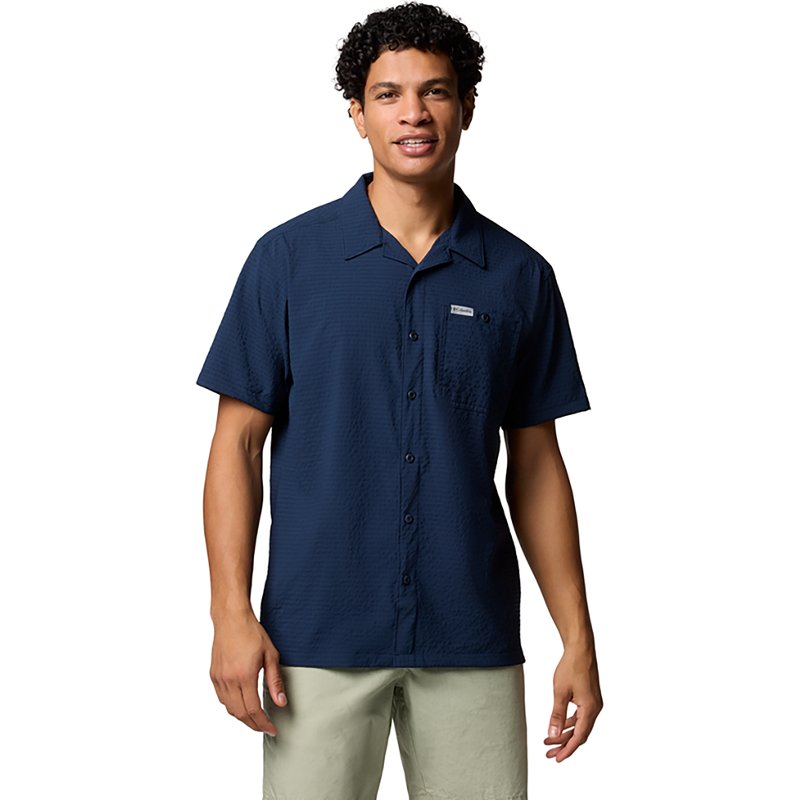 Columbia Sportswear Men's Utilizerâ¢ Short Sleeve Camp Button Down Shirt