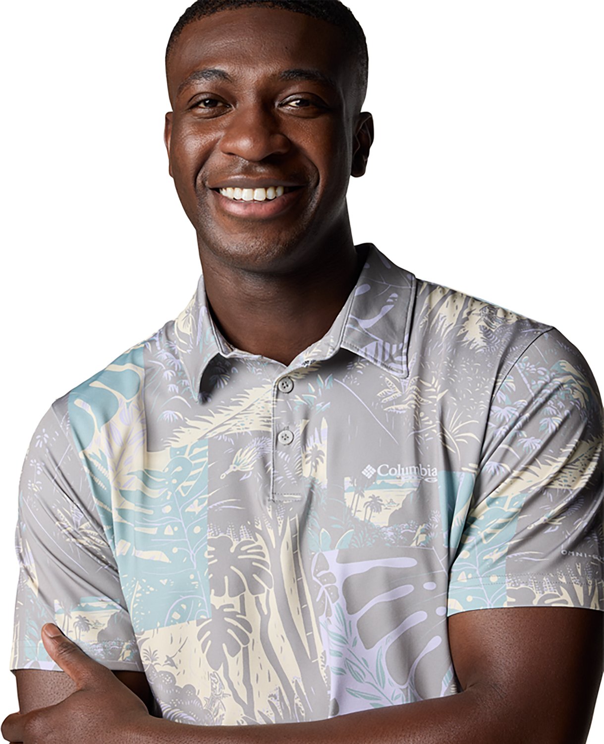 Columbia Sportswear Men's Super Slack Tide II Stretch Polo Shirt - view number 3