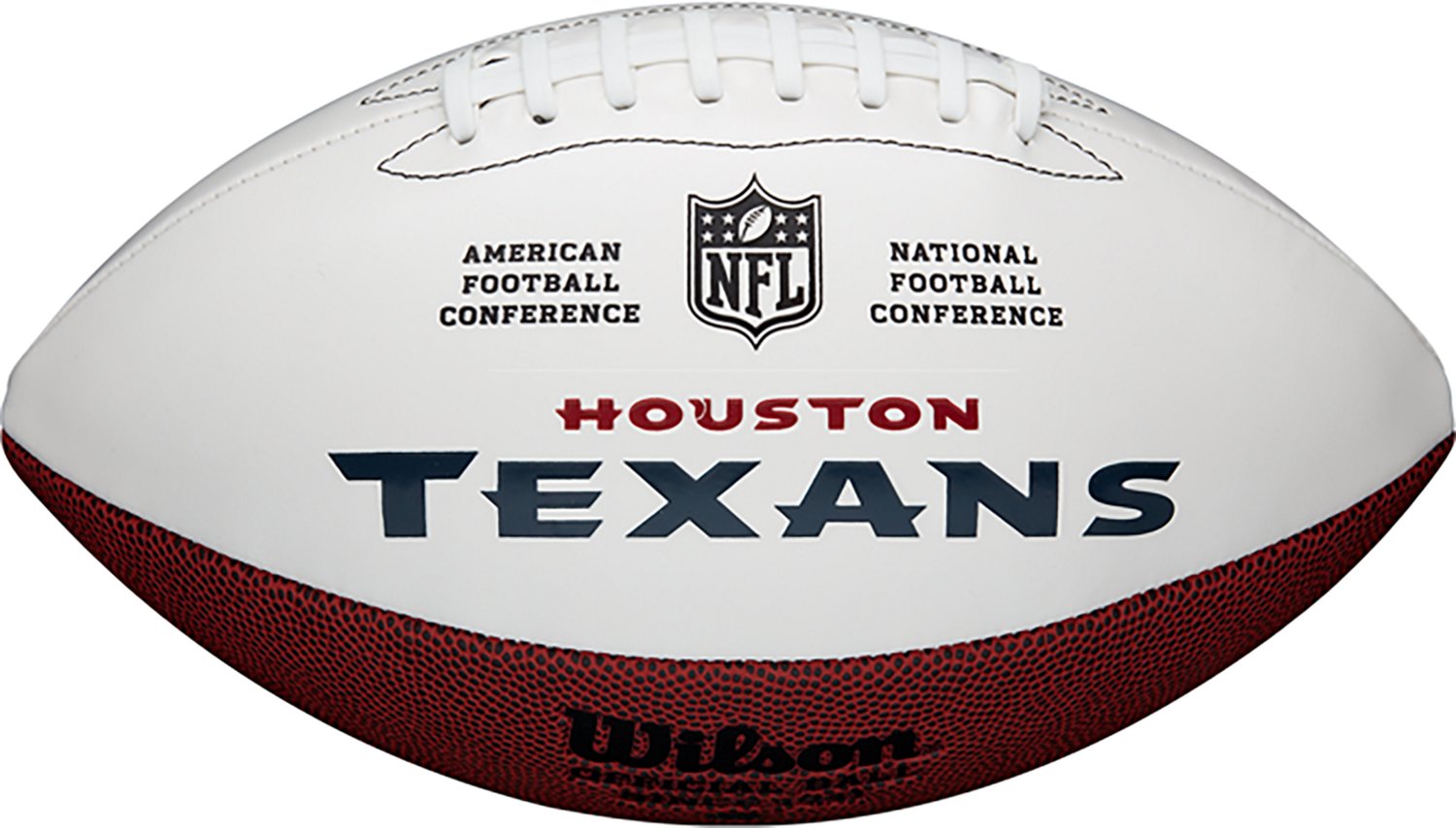 Wilson Houston Texans NFL Live Signature Autograph Football - view number 2