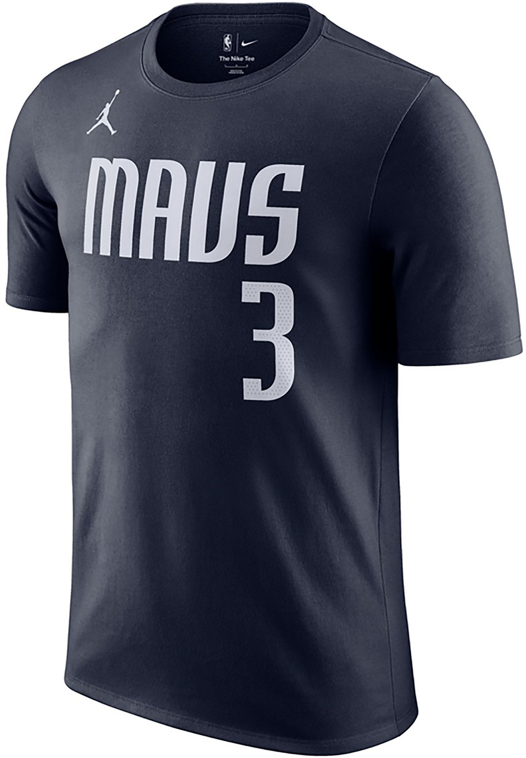 Nike Men's Jordan Dallas Mavericks Statement N&N A. Davis Short Sleeve T-shirt - view number 2