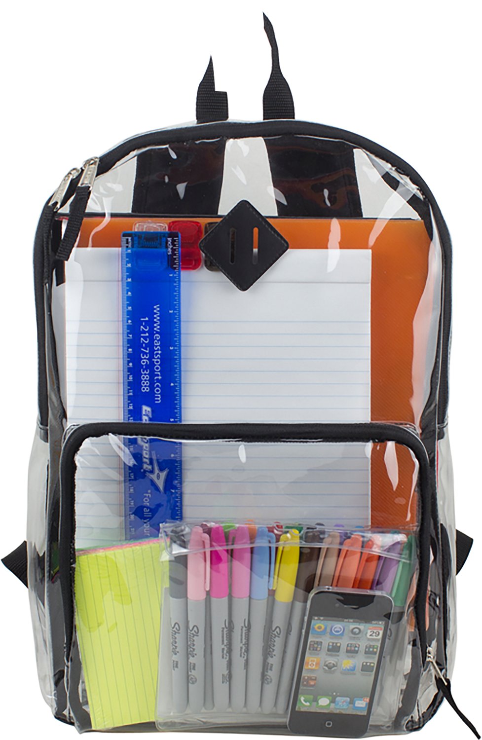 Eastsport Clear Lash Tab Backpack - view number 5