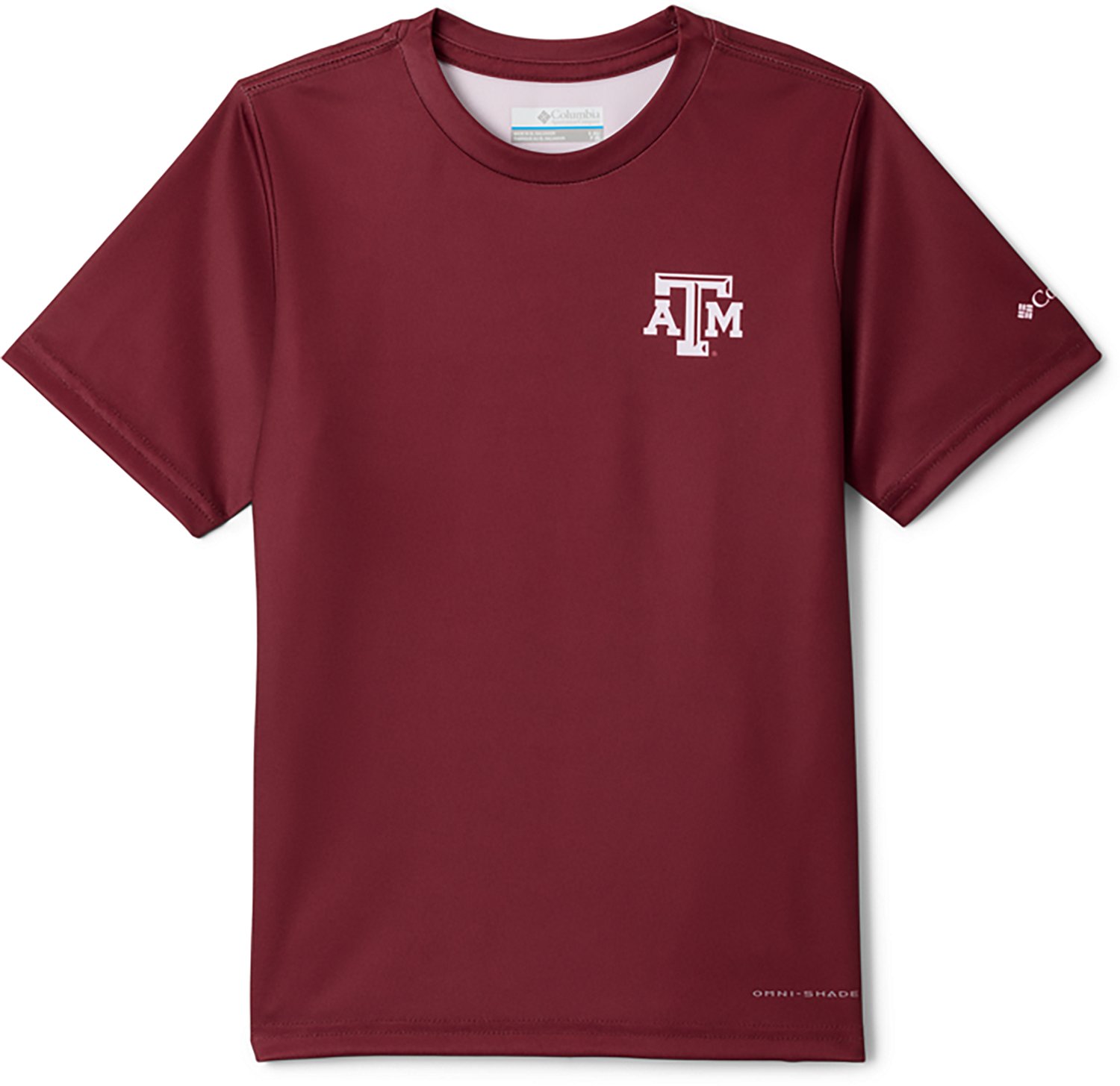 Columbia Sportswear Youth Texas A&M University Flag Terminal Tackle T-shirt - view number 1