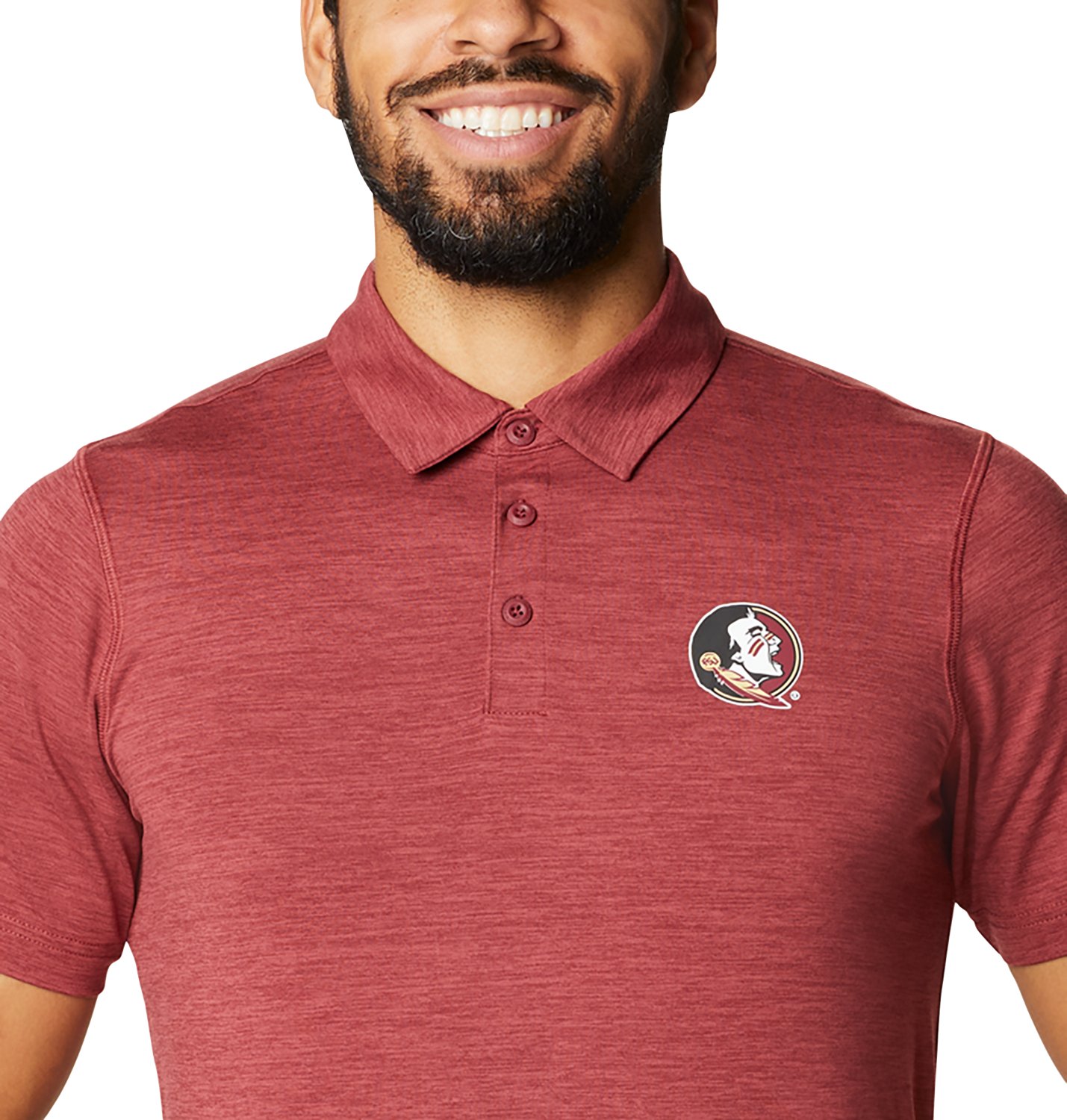 Columbia Sportswear Men's Florida State University Tech Trail Polo - view number 4