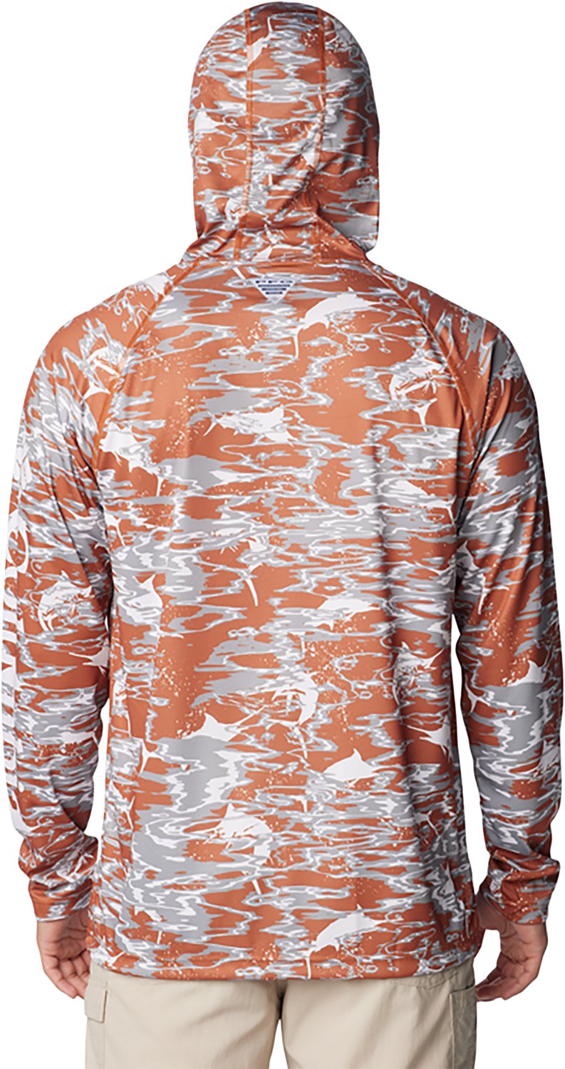 Columbia Sportswear Men's University of Texas Rippled Super Terminal Tackle Hoodie  - view number 2