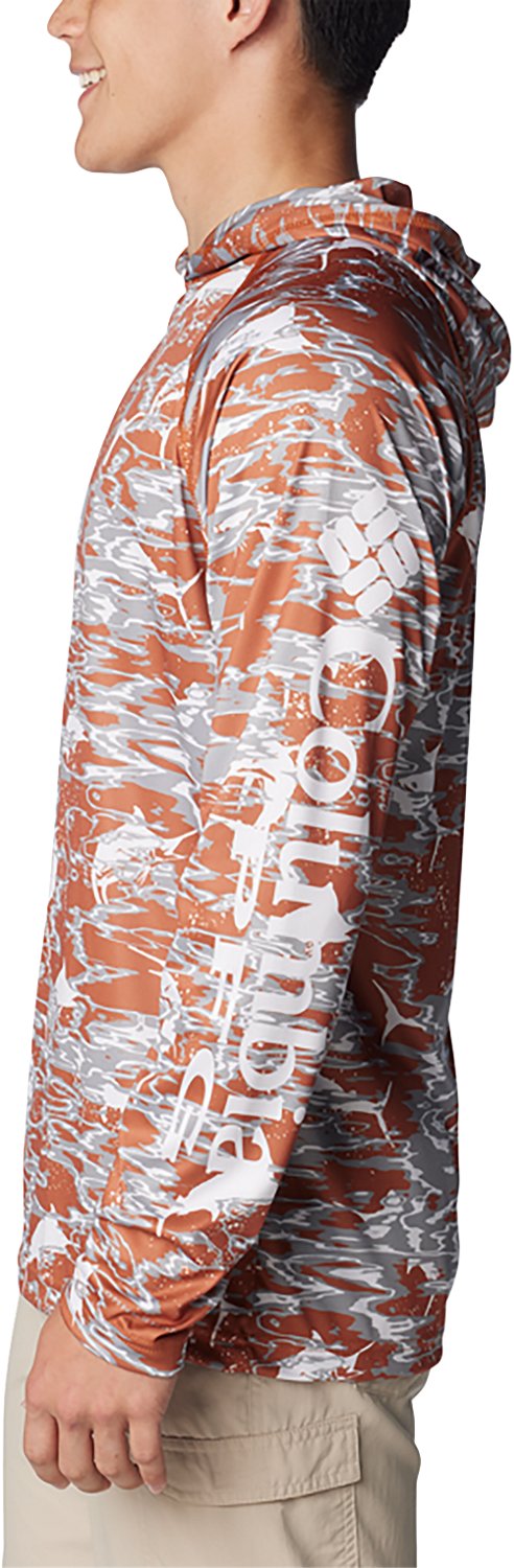 Columbia Sportswear Men's University of Texas Rippled Super Terminal Tackle Hoodie  - view number 3