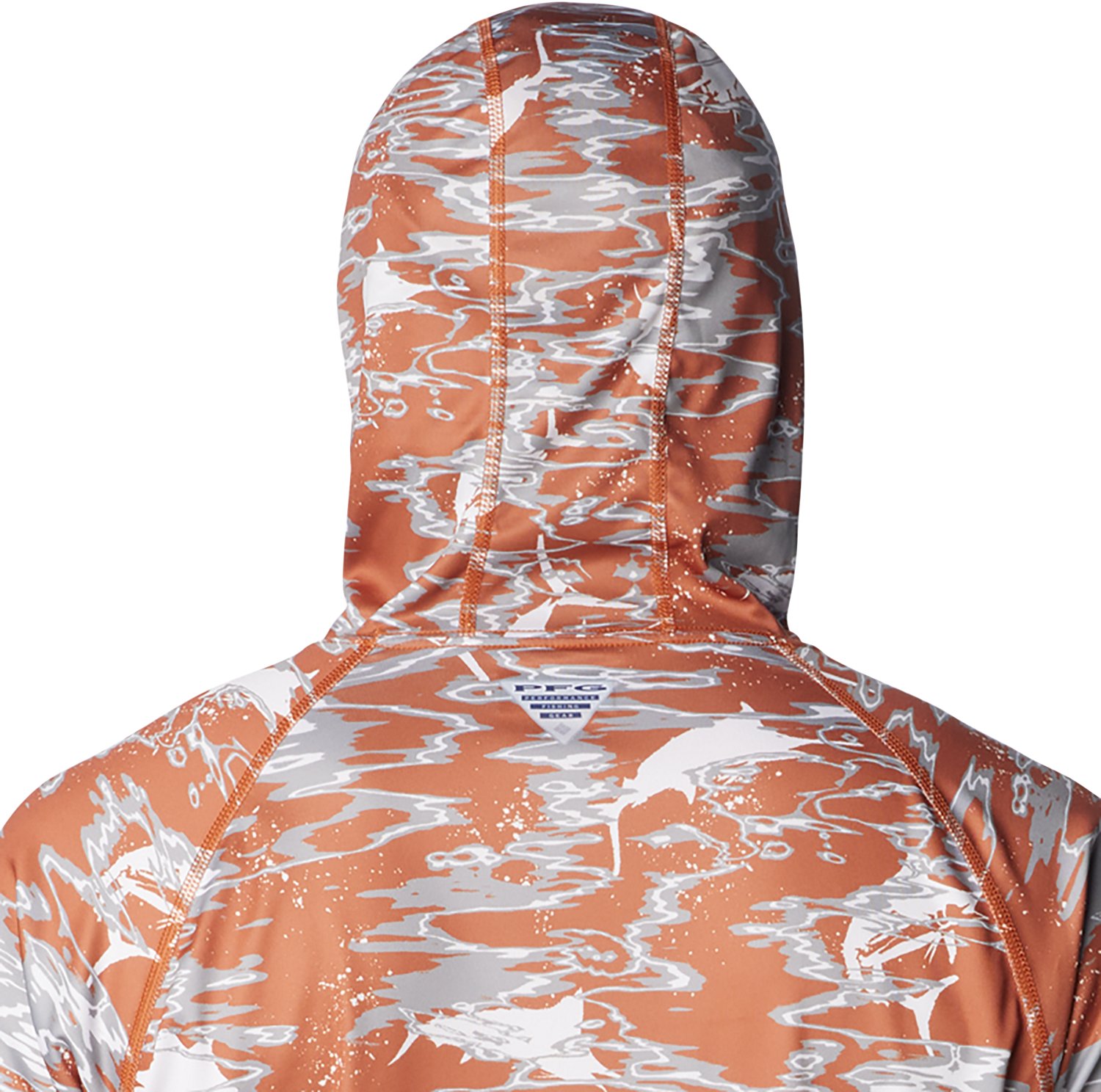 Columbia Sportswear Men's University of Texas Rippled Super Terminal Tackle Hoodie  - view number 5