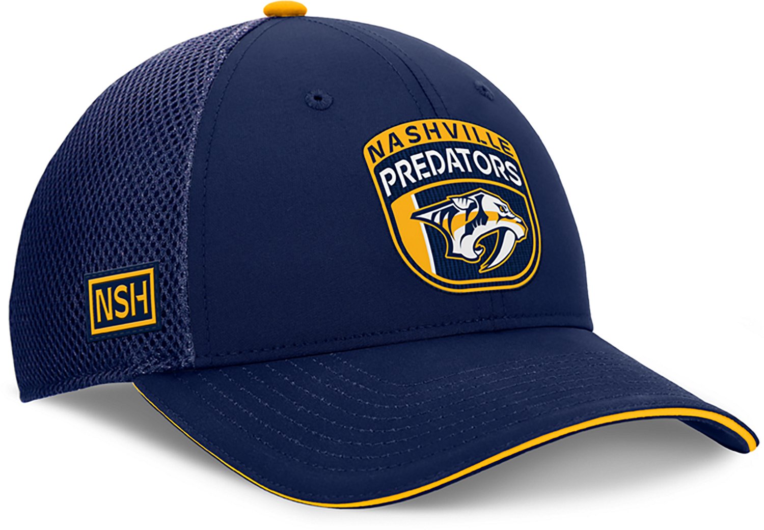Fanatics Predators Draft Str Adj Meshback Trucker Cap - view number 3