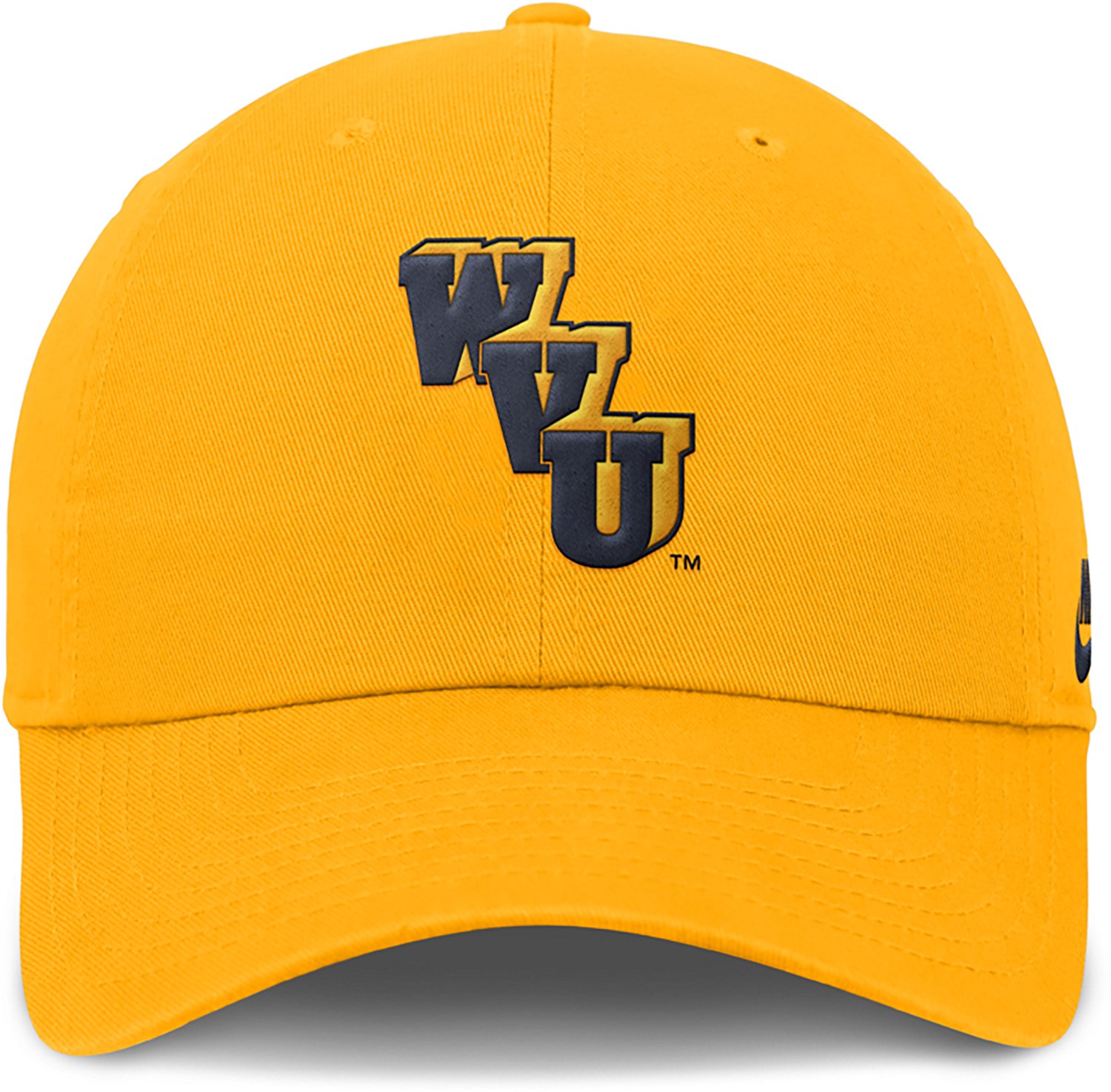Nike West Virginia Legacy Dri-Fit Club Unstructured Swoosh Cap                                                                   - view number 2