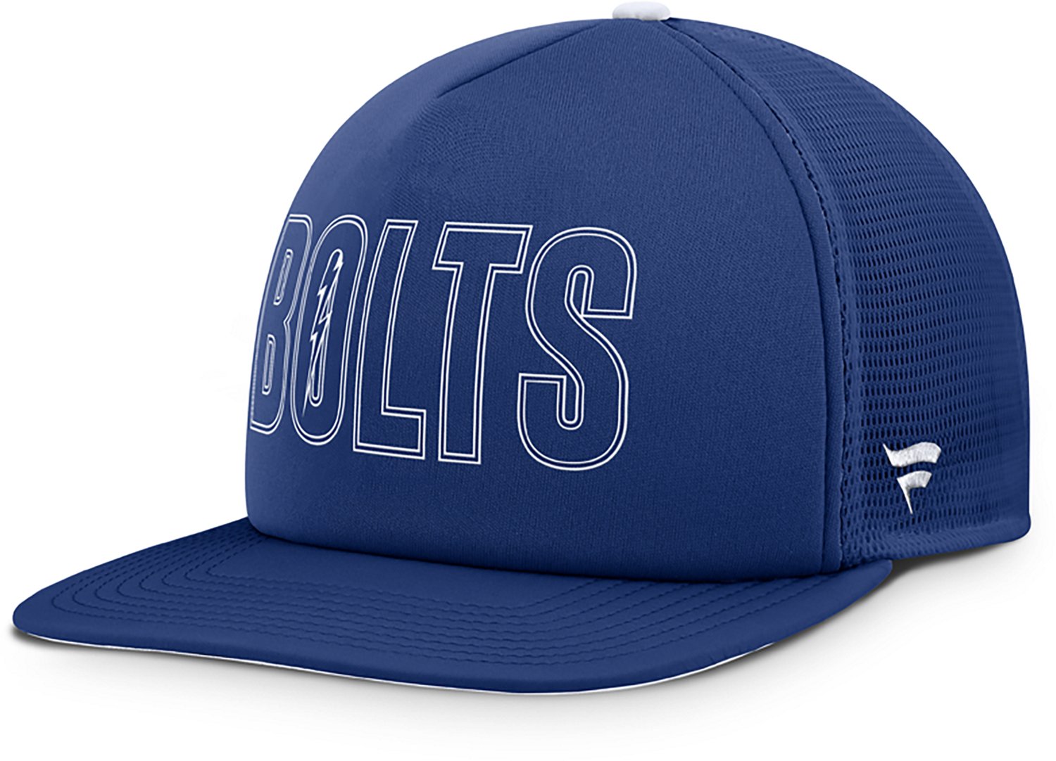 Fanatics White Tampa Bay Lightning Authentic Pro Hometown Rink Foam Trucker Snapback Hat - view number 2