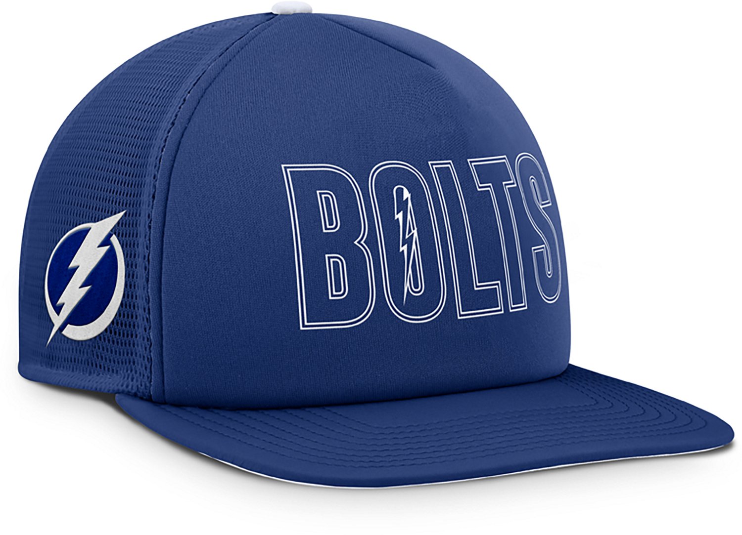 Fanatics White Tampa Bay Lightning Authentic Pro Hometown Rink Foam Trucker Snapback Hat - view number 4