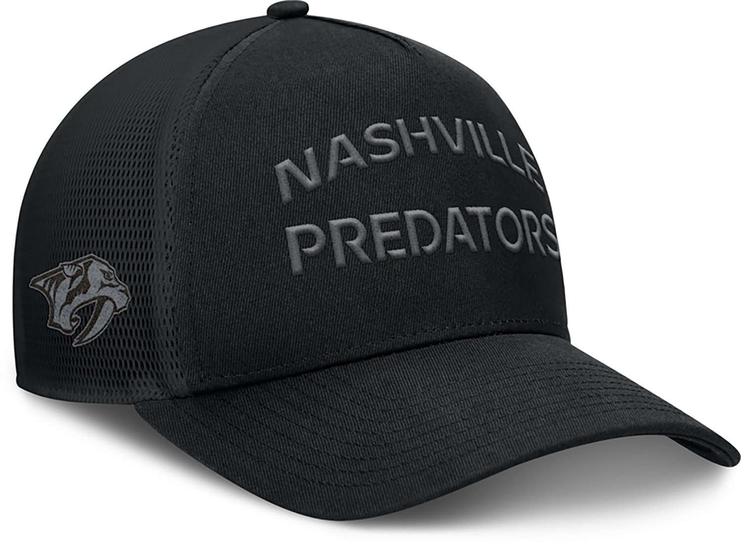 Fanatics Predators Road 6 Structured Adjustable A frame Meshback Cap                                                             - view number 3
