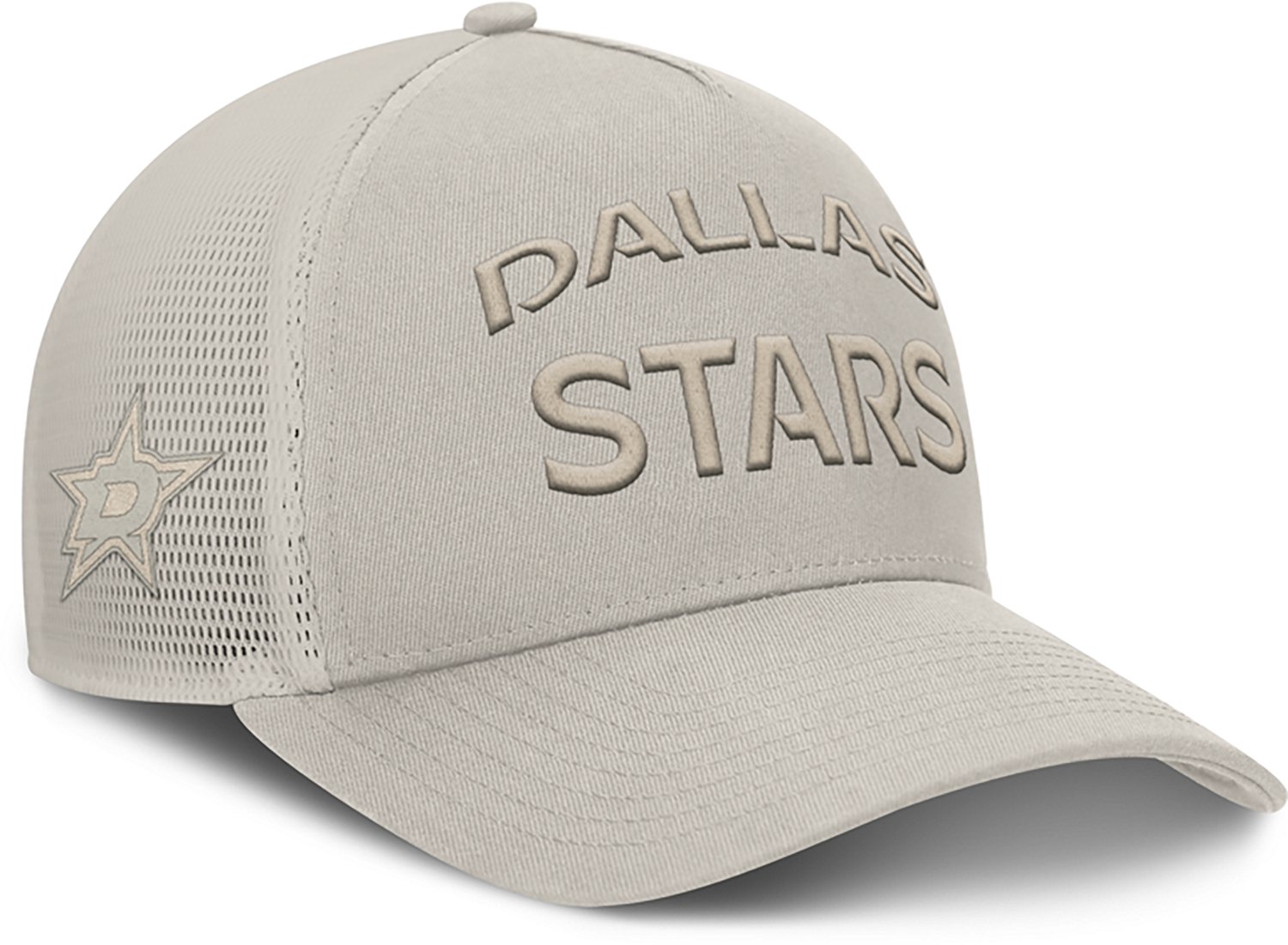 Fanatics Stars Road 6 Structured Adjustable A frame Meshback Cap                                                                 - view number 3