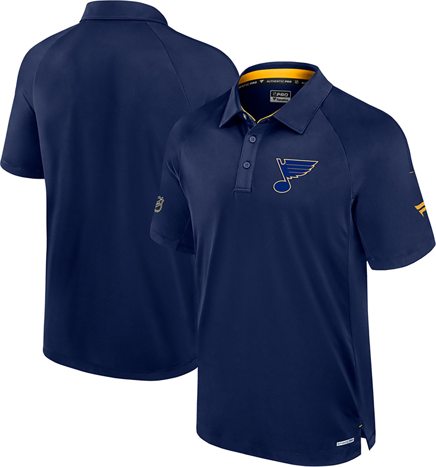Fanatics Men's Blues AP Rink Polo Shirt - view number 3