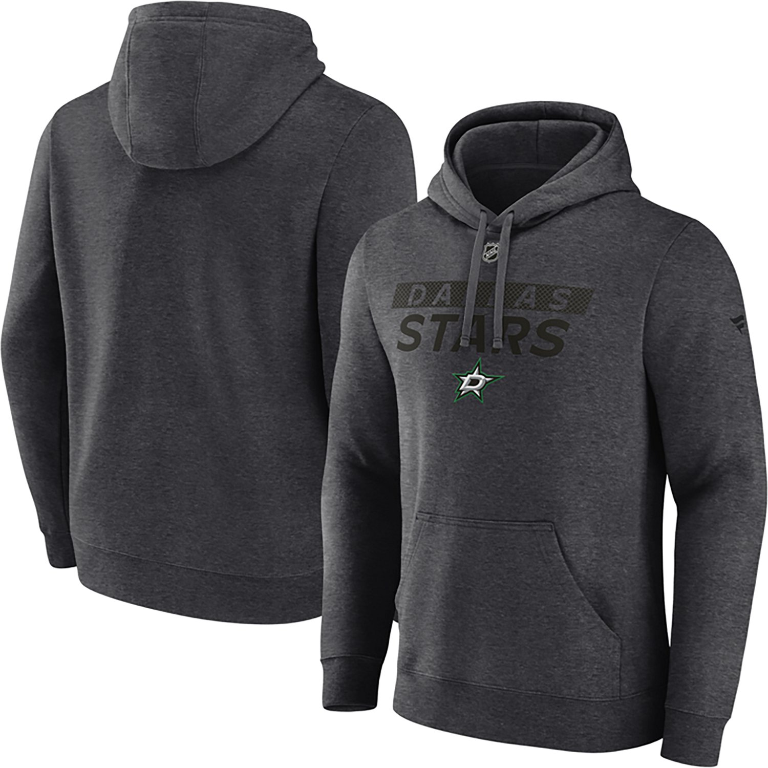 Fanatics Kelly Dallas Stars Authentic Pro Core Primary Fleece Pullover Hoodie - view number 2