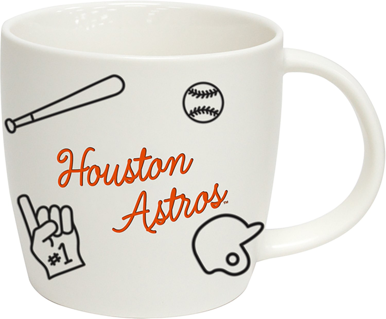 Logo Brands Astros 18 oz Playmaker Mug                                                                                           - view number 1