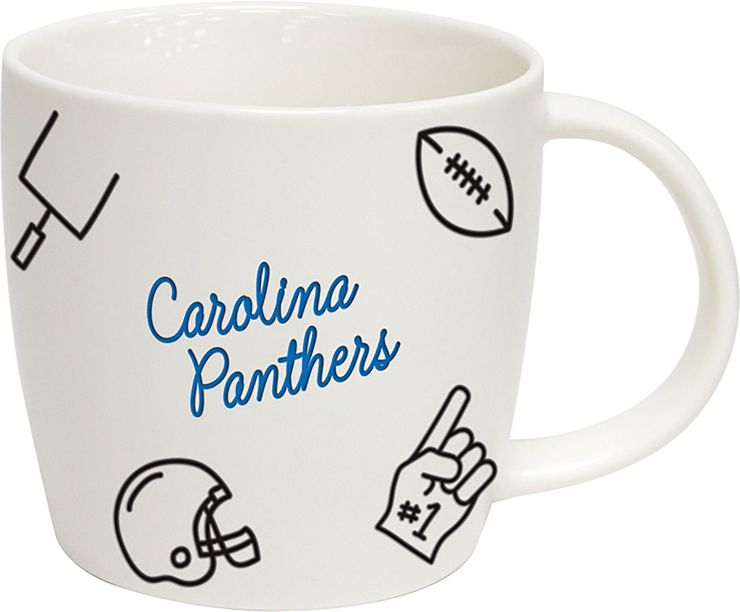 Logo Brands Panthers 18 oz Playmaker Mug