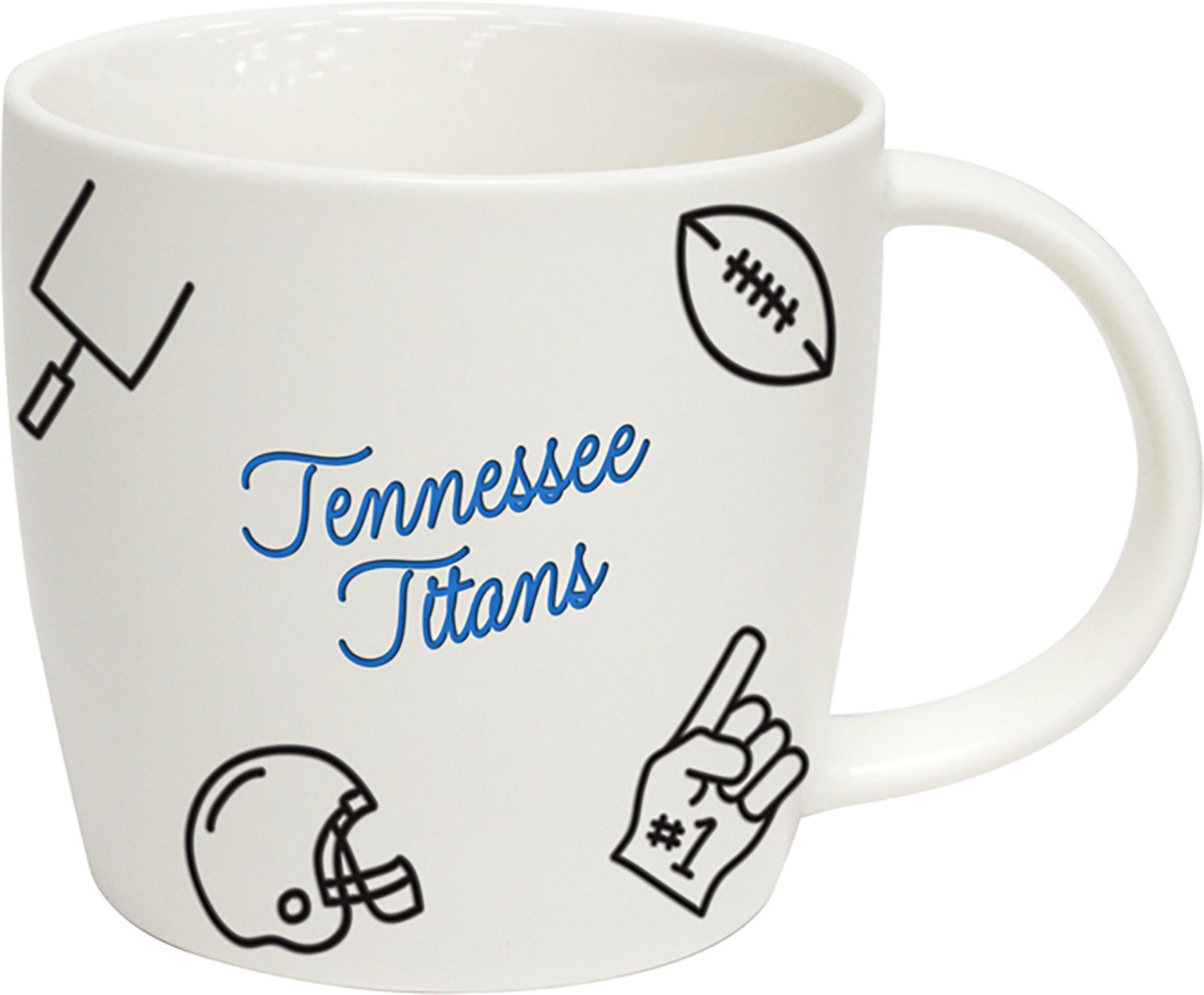 Logo Brands Titans 18 oz Playmaker Mug