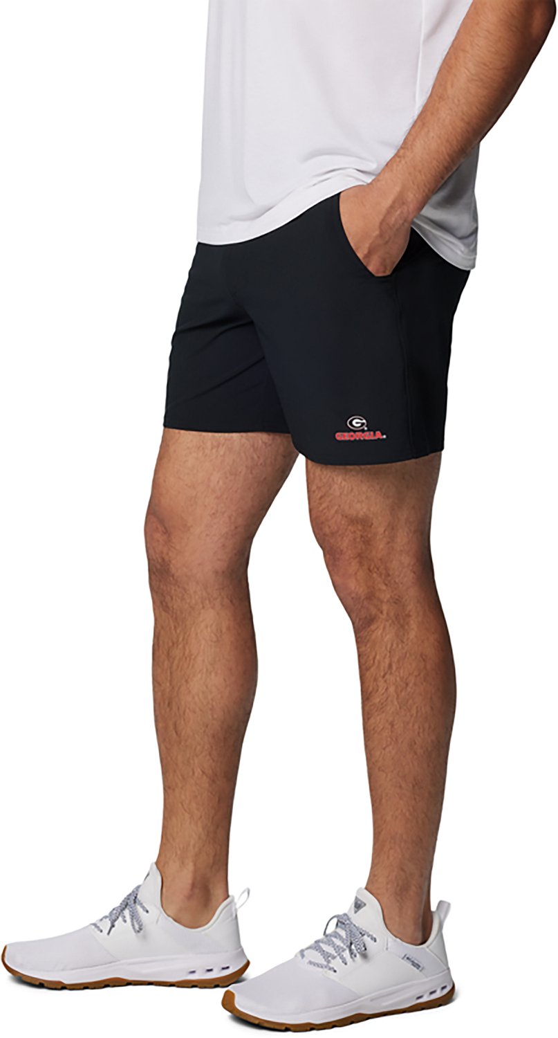 Columbia Sportswear Men's University of Georgia CLG Terminal Roamer Stretch Shorts 6 in - view number 3