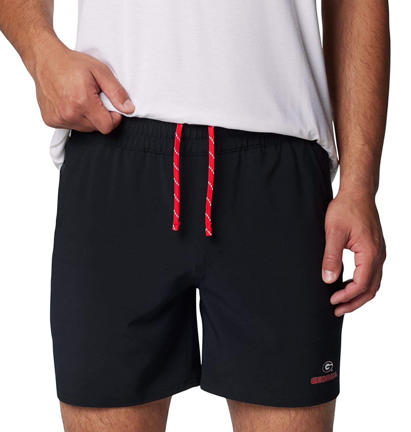 Columbia Sportswear Men's University of Georgia CLG Terminal Roamer Stretch Shorts 6 in - view number 4