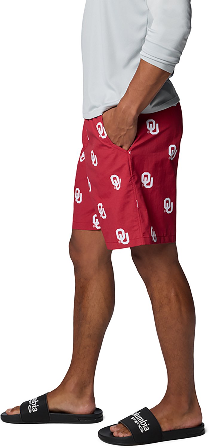 Columbia Oklahoma Sooners Backcast III Printed Short                                                                             - view number 3