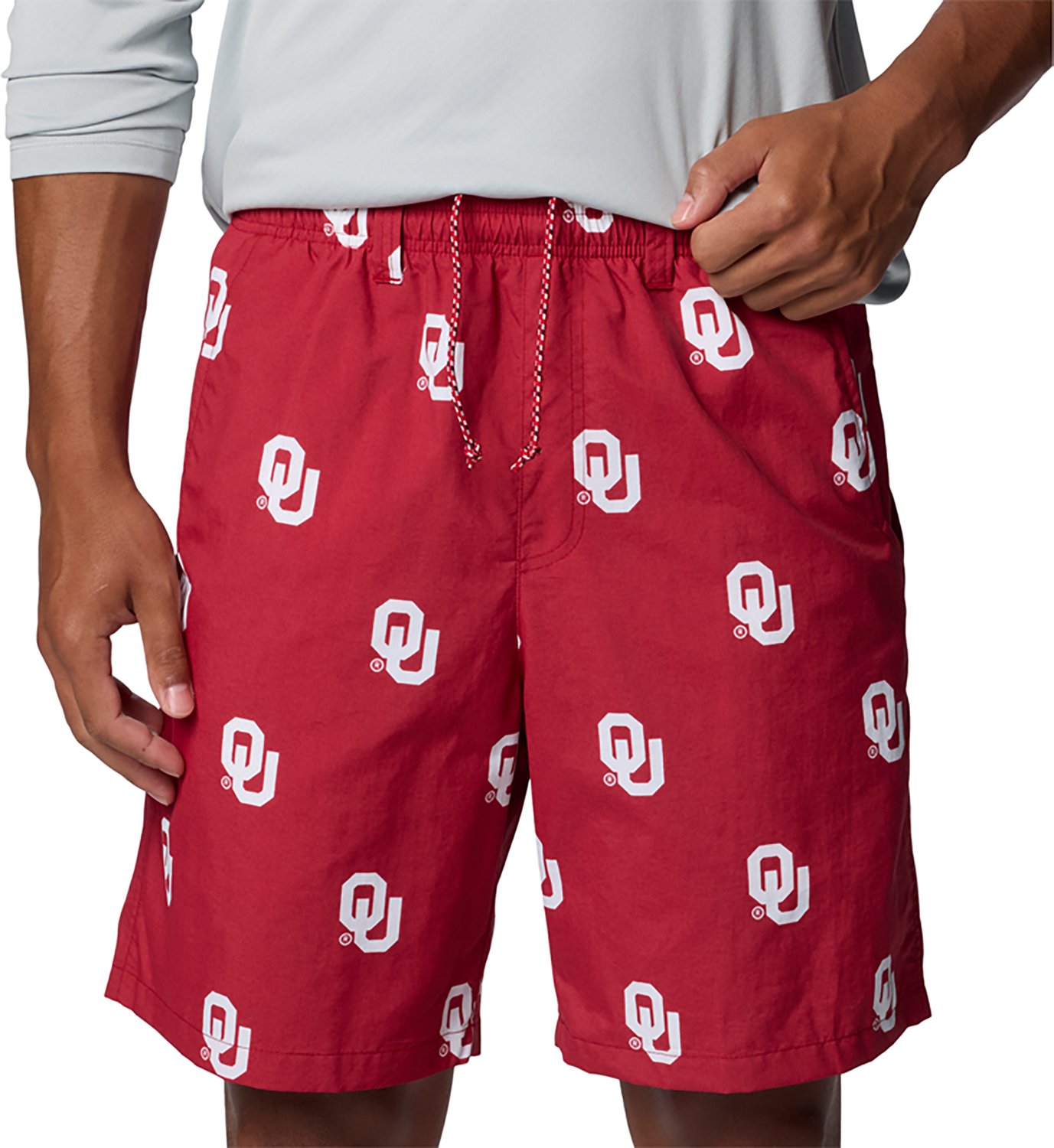 Columbia Oklahoma Sooners Backcast III Printed Short                                                                             - view number 4