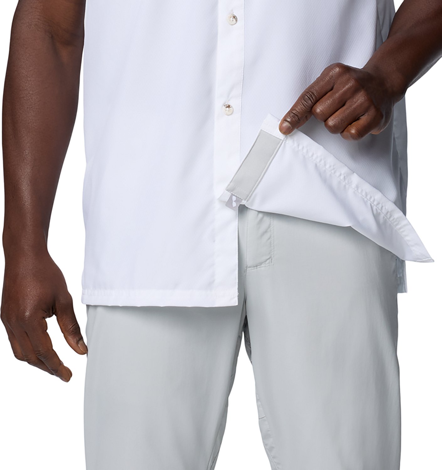 Columbia Sportswear Men's Texas A&M Aggies Logo Slack Tide Camp Short Sleeve Shirt                                               - view number 6