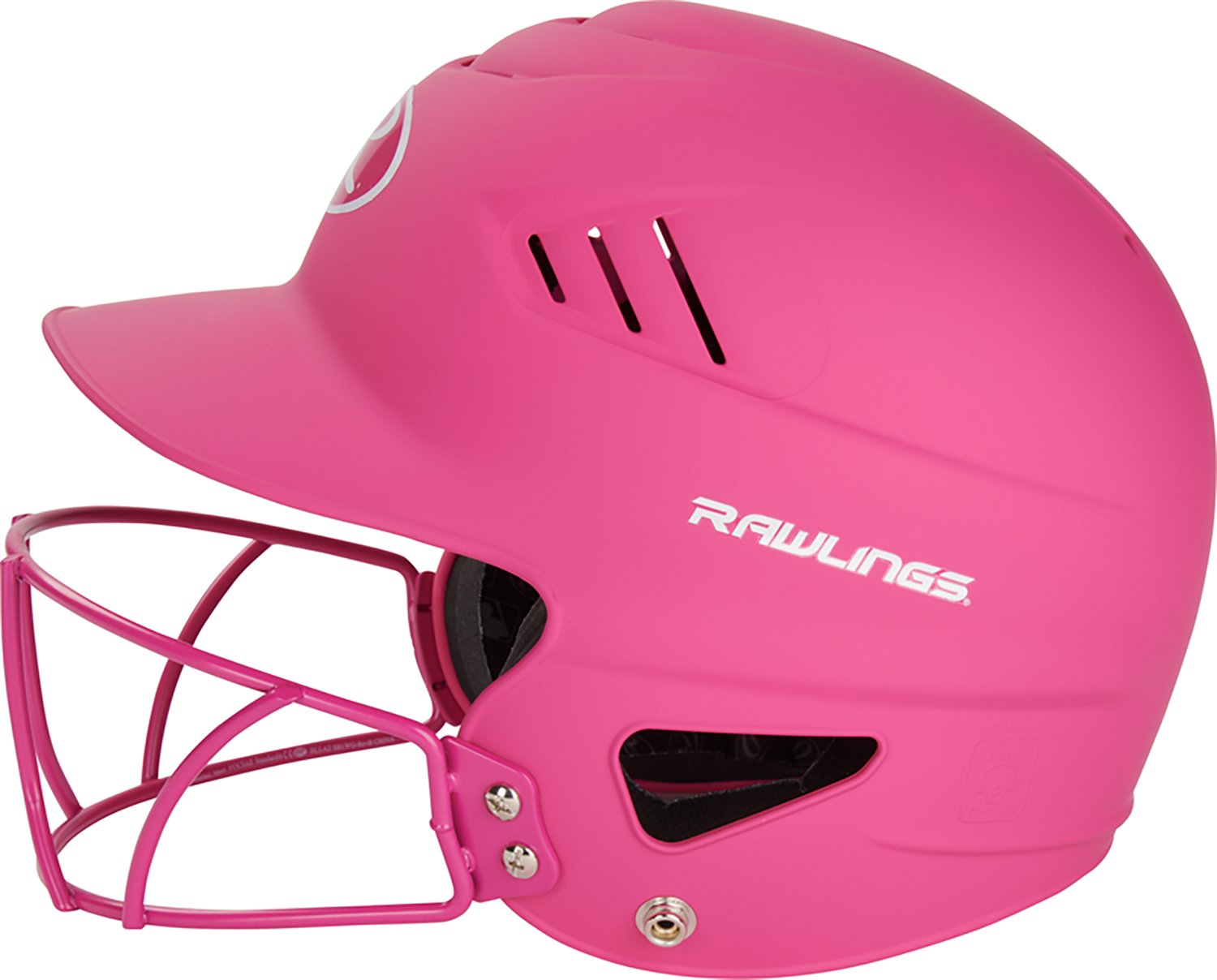 Rawlings Coolflo Fast-pitch Helmet with Mask - view number 3
