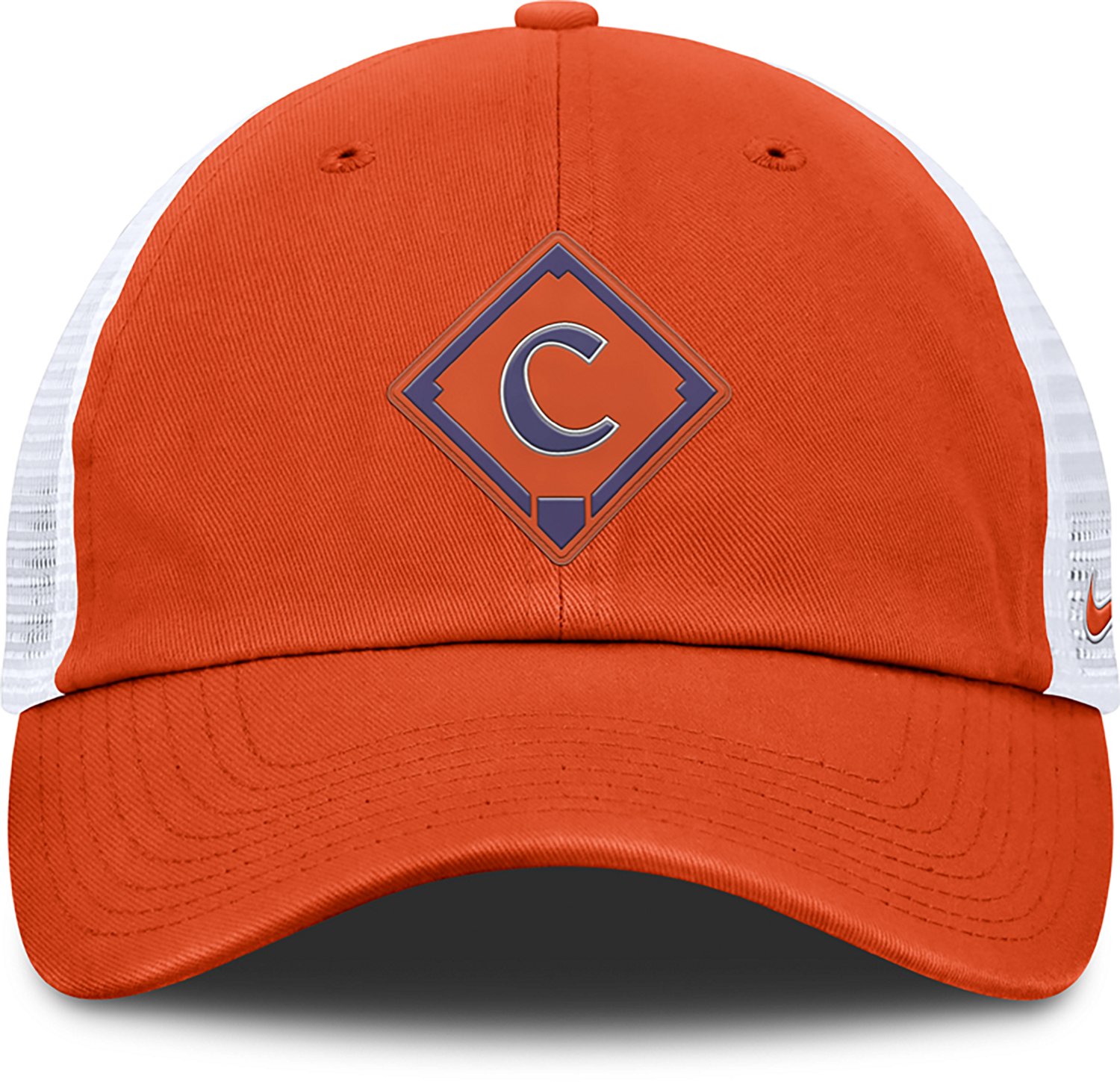Nike Men's Clemson Club Primetime Unstructured Trucker Cap                                                                       - view number 2