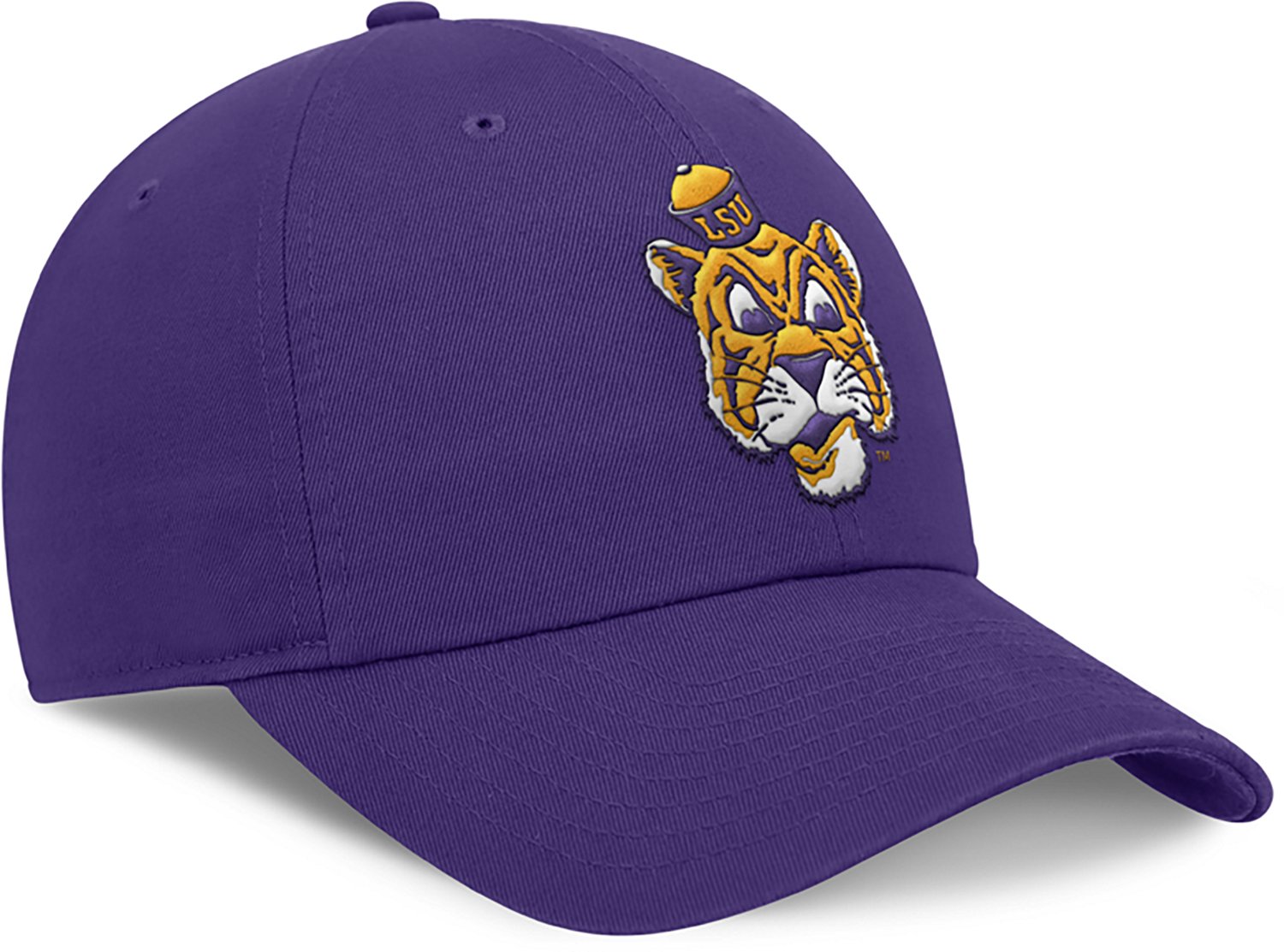 Nike Men's LSU DF Club Vault Logo Unstructured Cap - view number 3