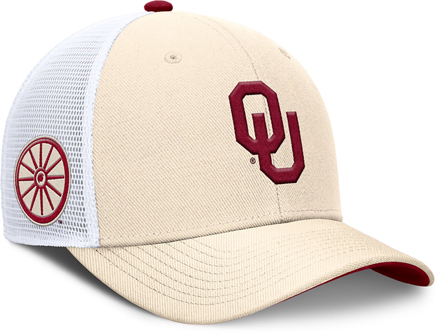 Jordan Men's Oklahoma Primetime DF Rise Structured Trucker Cap - view number 3