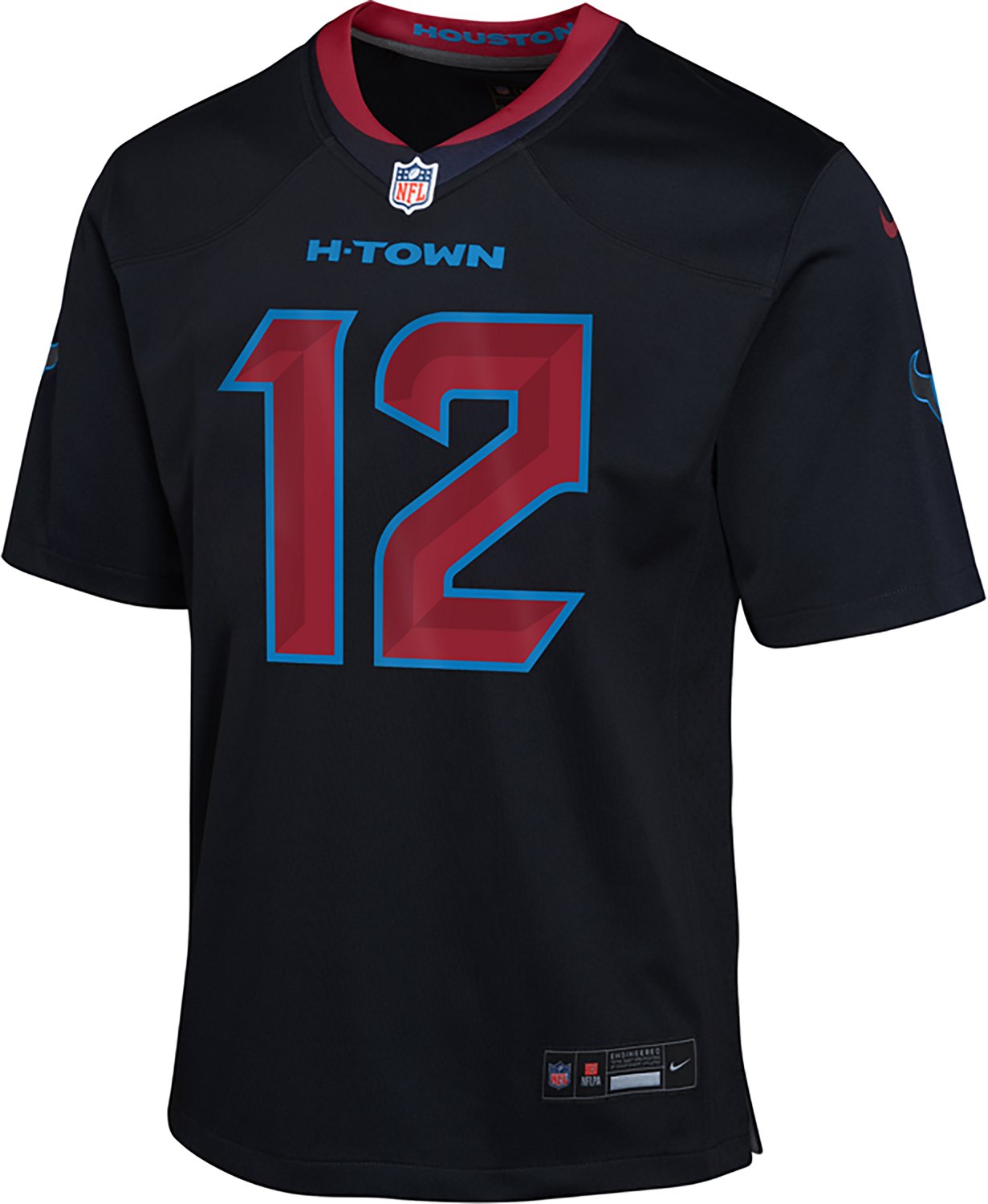 Nike Kids' Houston Texans Nico Collins Color Rush Alternate Game Jersey - view number 2