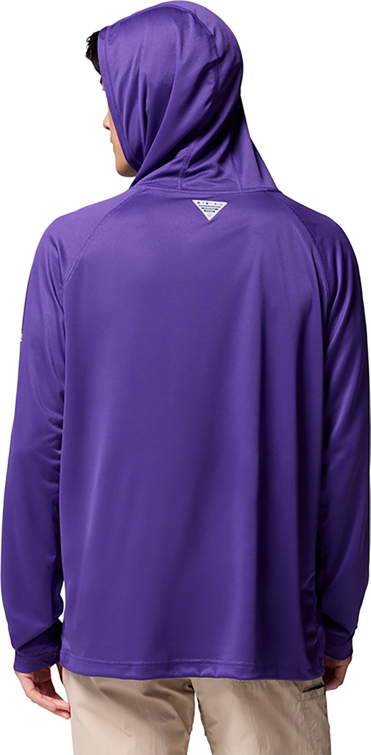 Columbia Sportswear LSU Tigers Men's PFG Solar Stream Hoodie - view number 2