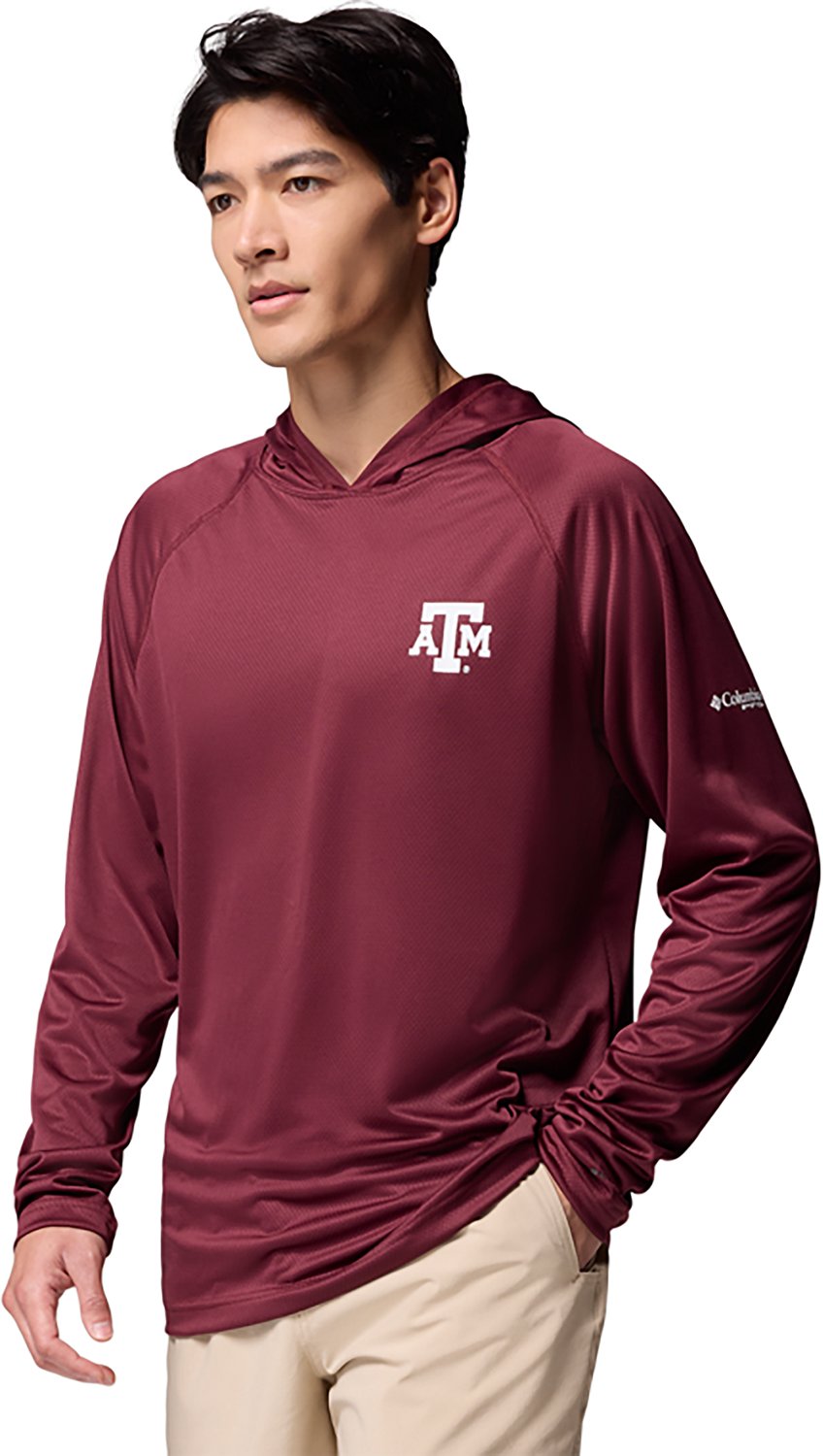 Columbia Sportswear Men's Texas A&M Aggies Collegiate PFG Solar Stream Hoodie - view number 3