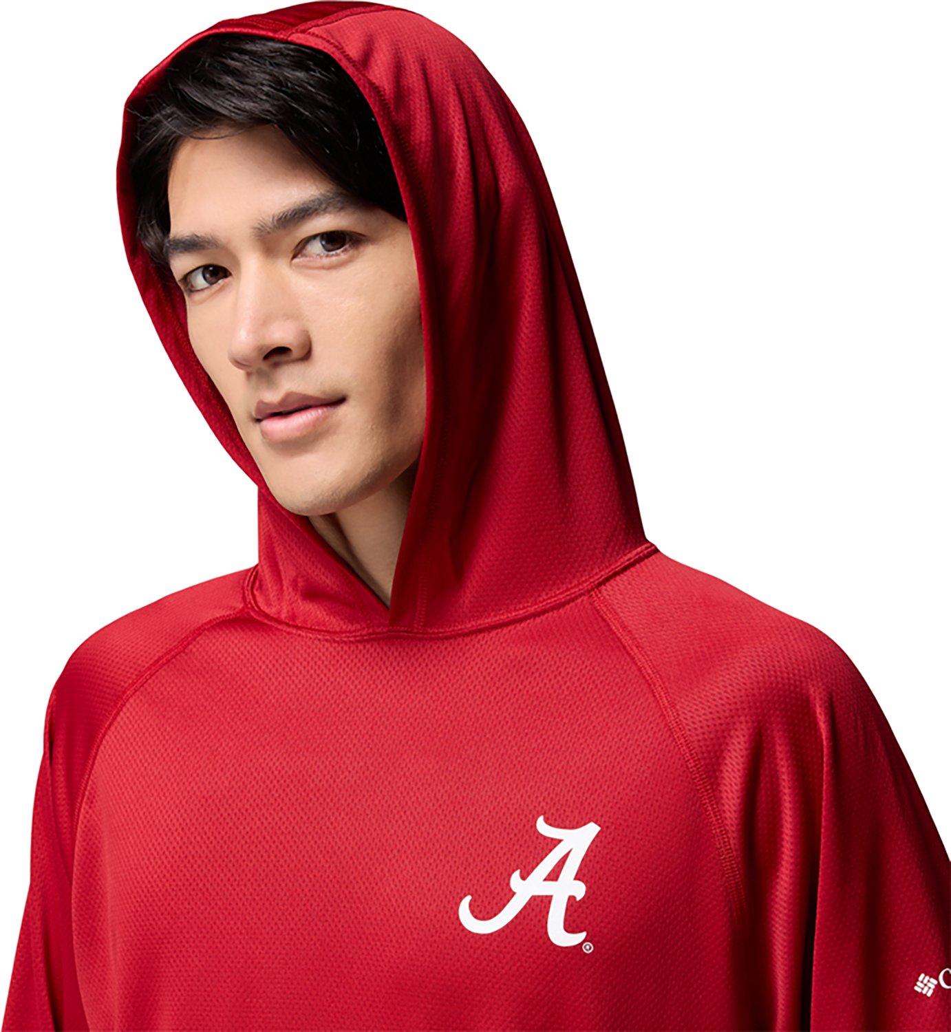 Columbia Sportswear Alabama Crimson Tide Men's PFG Solar Stream Hoodie - view number 4