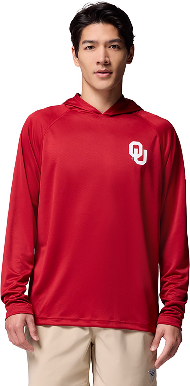 Columbia Sportswear Men's Oklahoma Sooners Collegiate PFG Solar Stream Hoodie - view number 1