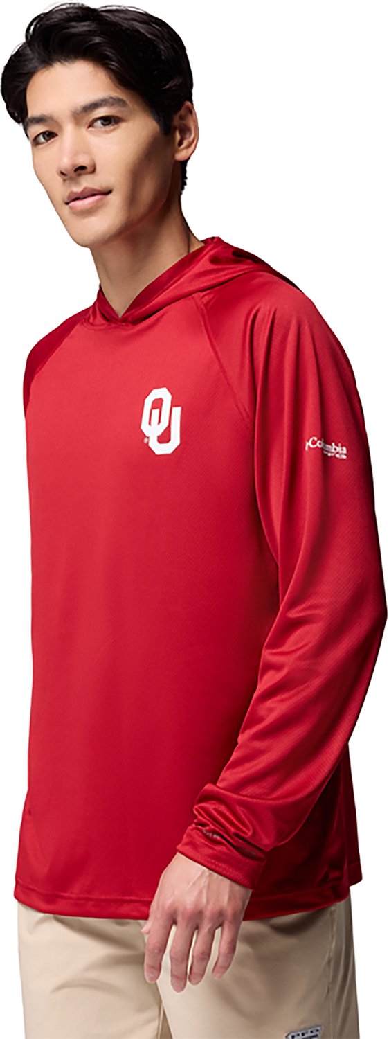 Columbia Sportswear Men's Oklahoma Sooners Collegiate PFG Solar Stream Hoodie - view number 3
