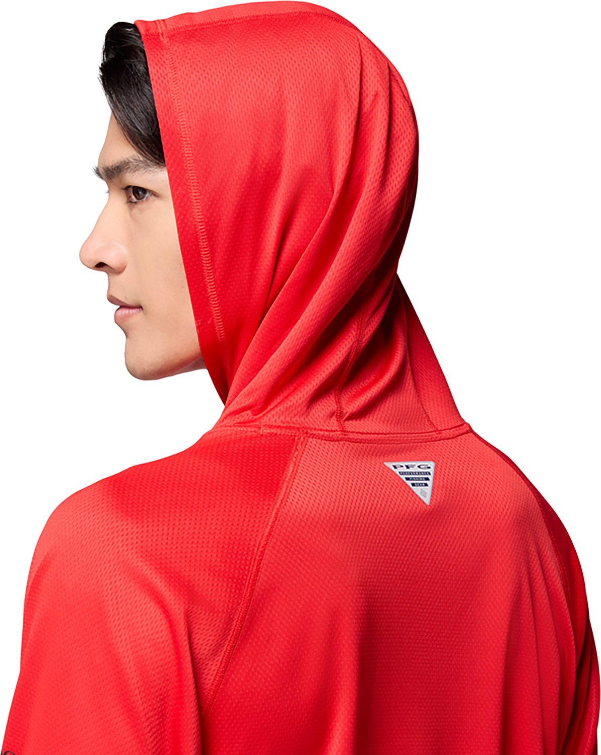 Columbia Sportswear Georgia Bulldogs Men's PFG Solar Stream Hoodie - view number 5