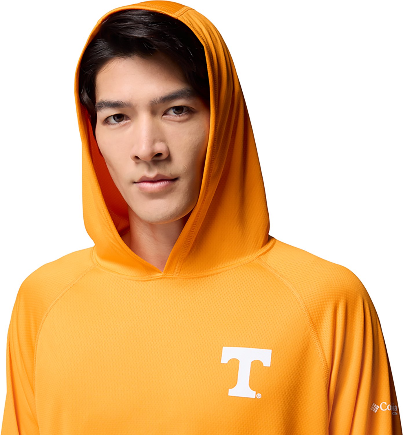 Columbia Sportswear Men's Tennessee Volunteers Collegiate PFG Solar Stream Hoodie - view number 4