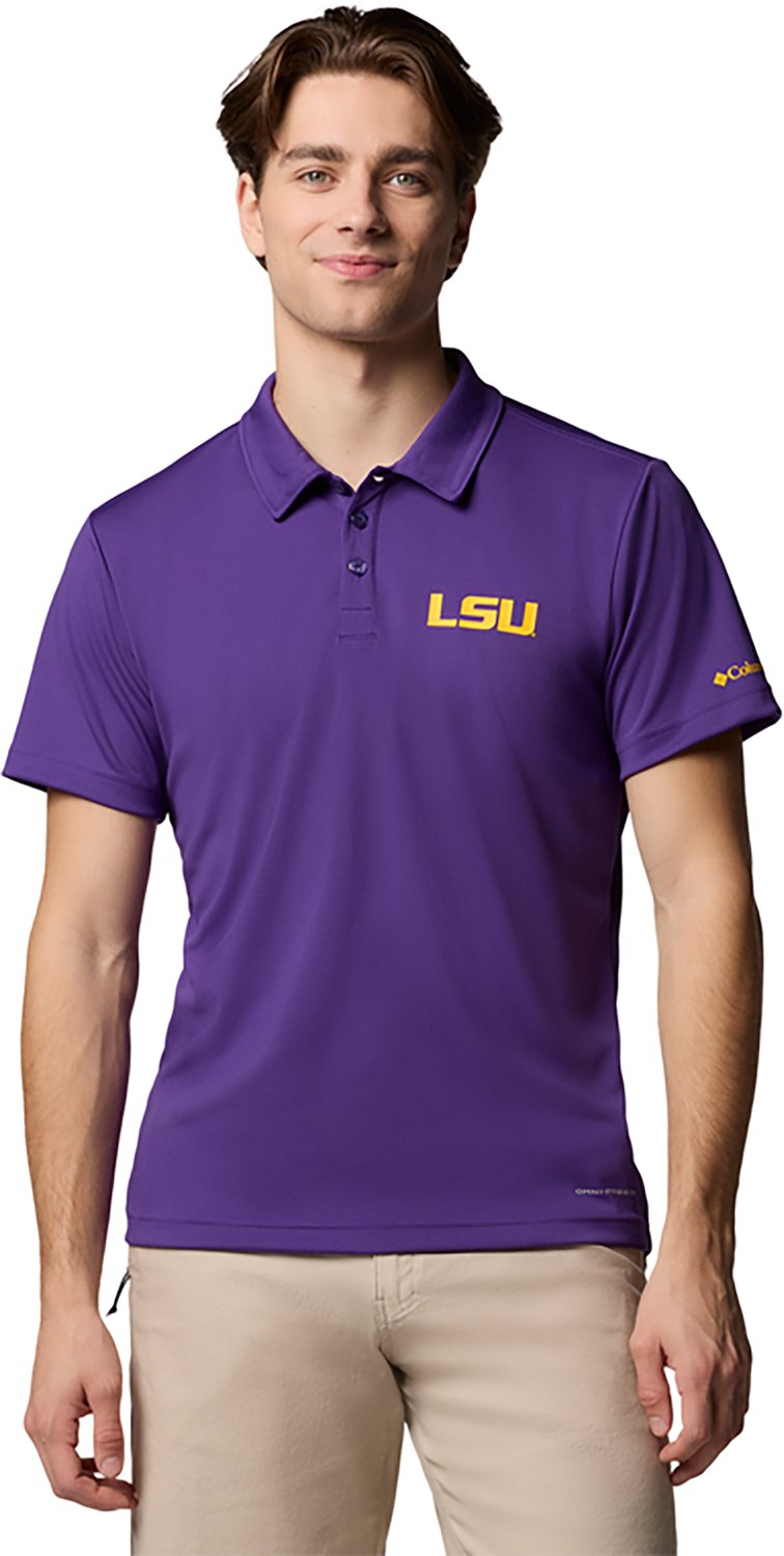 Columbia Sportswear Men's LSU Tigers Fair Catch Polo